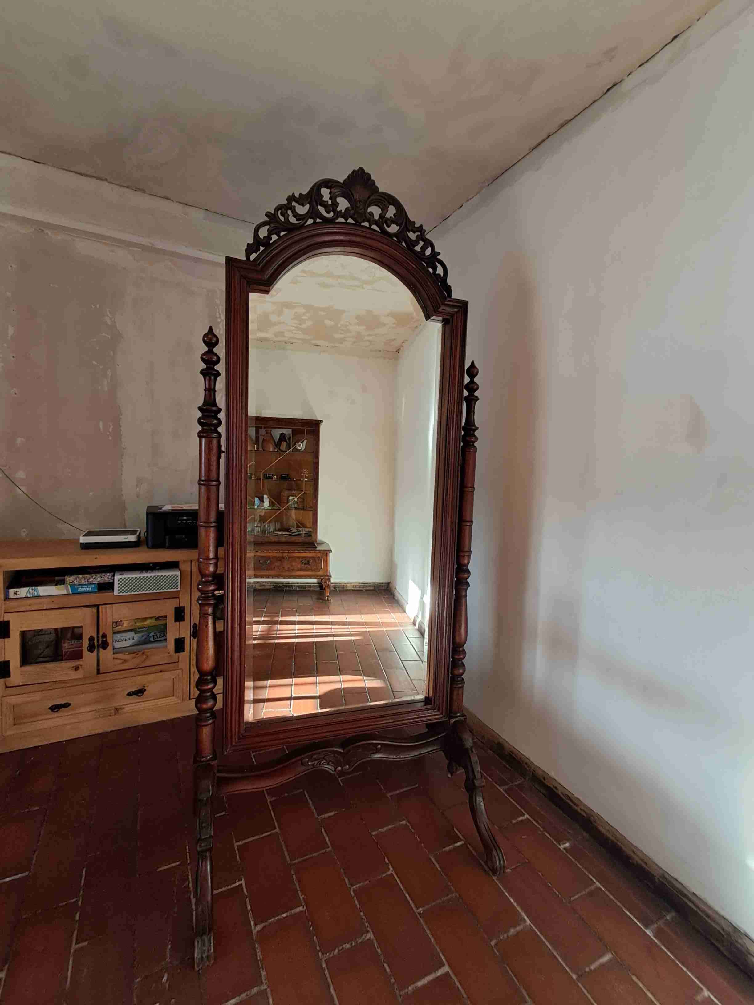 Espejo de pie vintage - 1