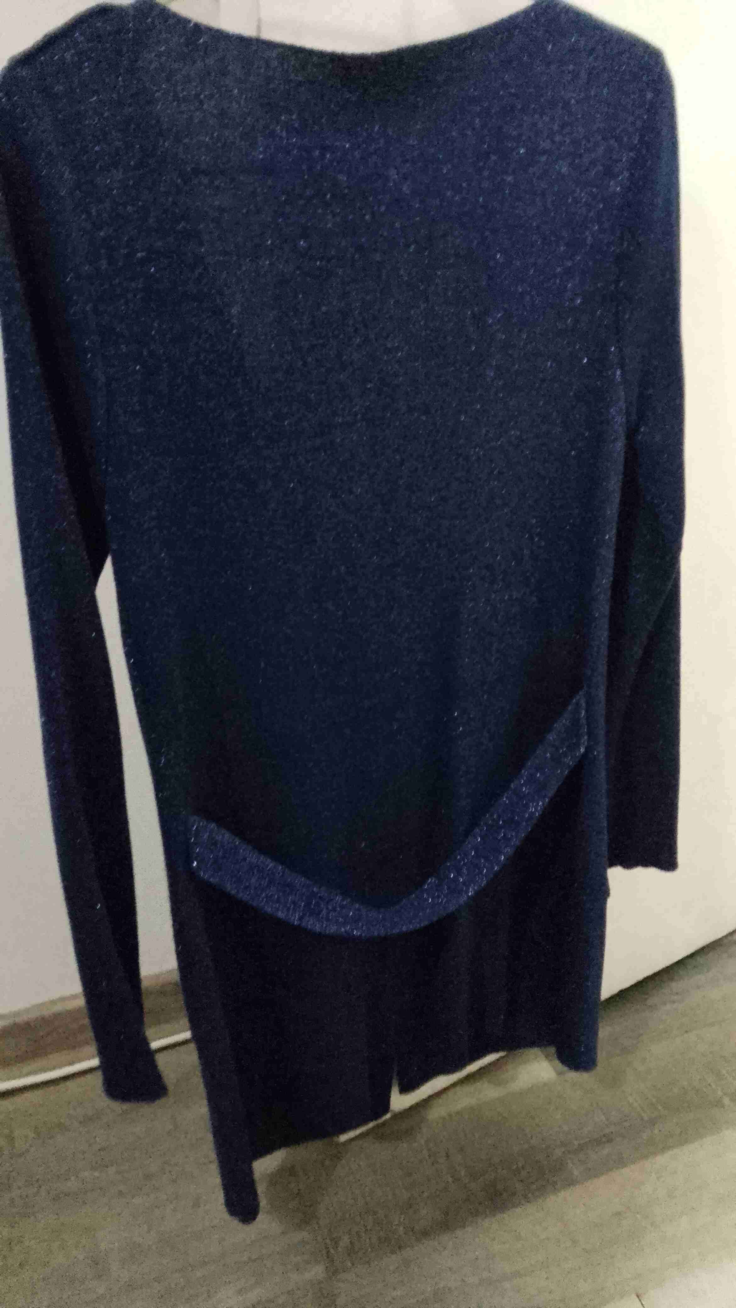 Cárdigan azul con botones - 2