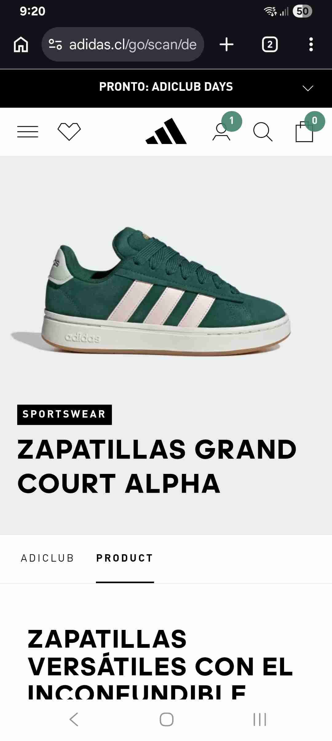 Zapatillas Adidas verdes - 5
