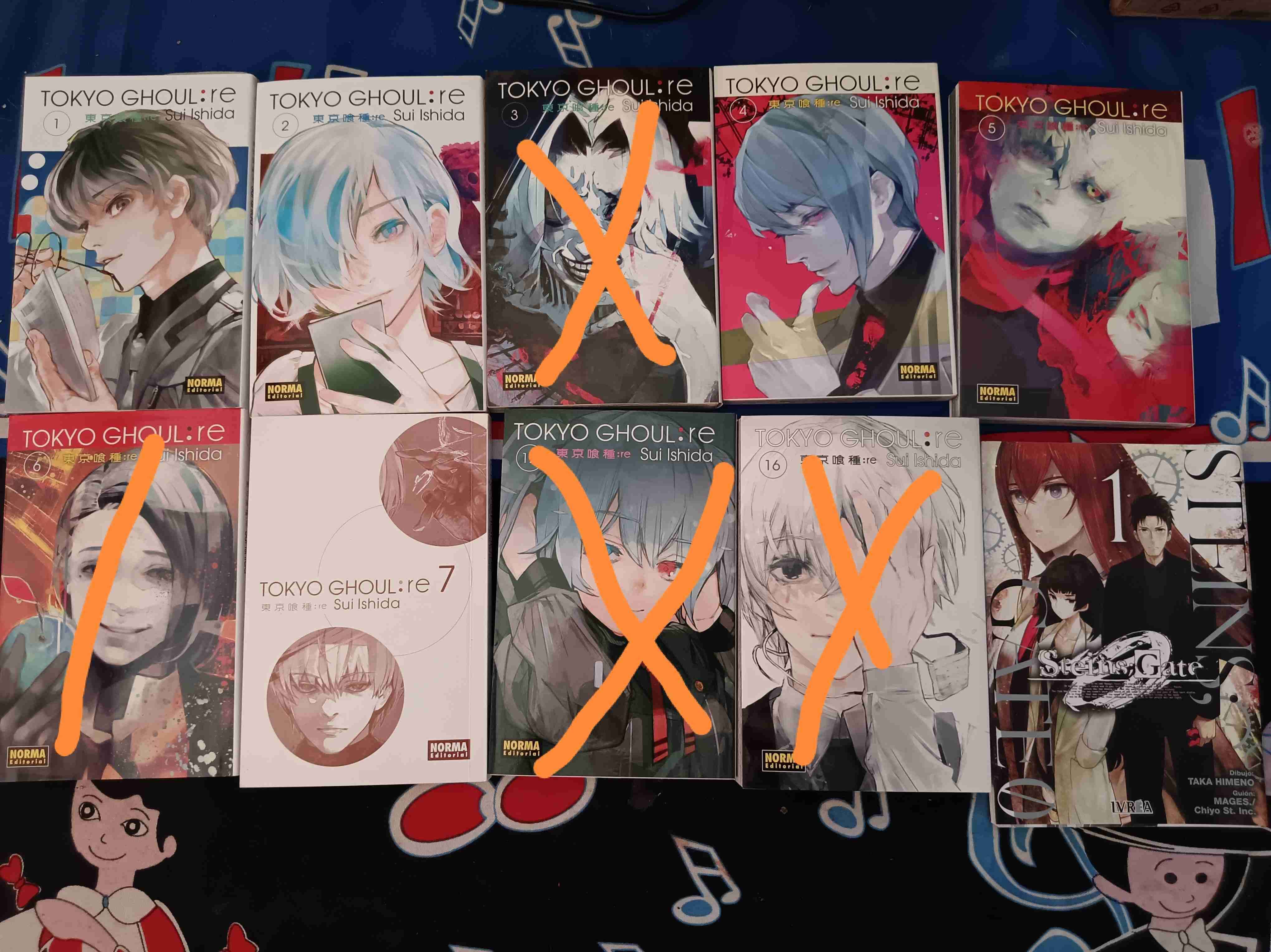 Colección de mangas - 1