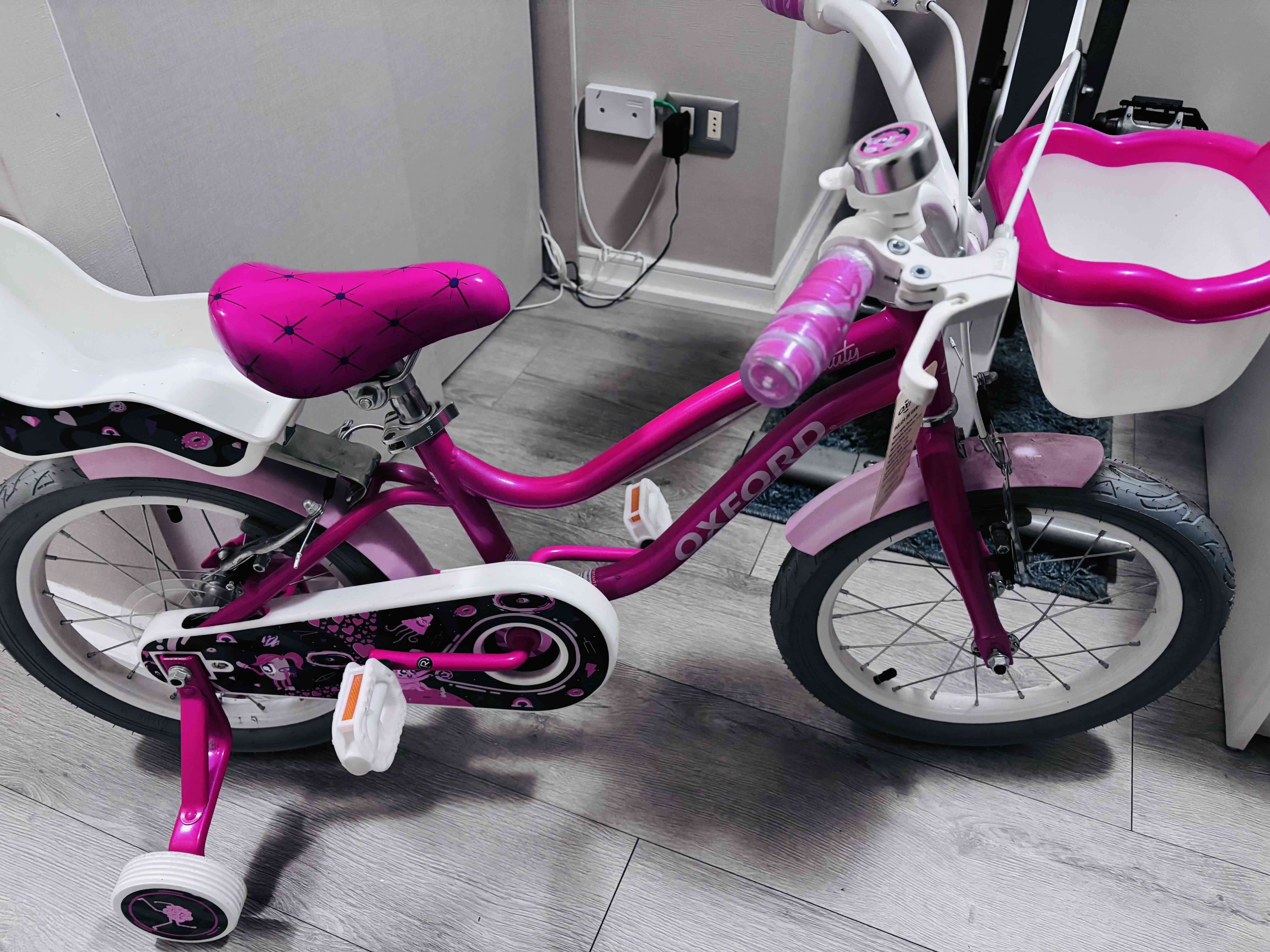 Bicicleta infantil Oxford fucsia - miniatura 1