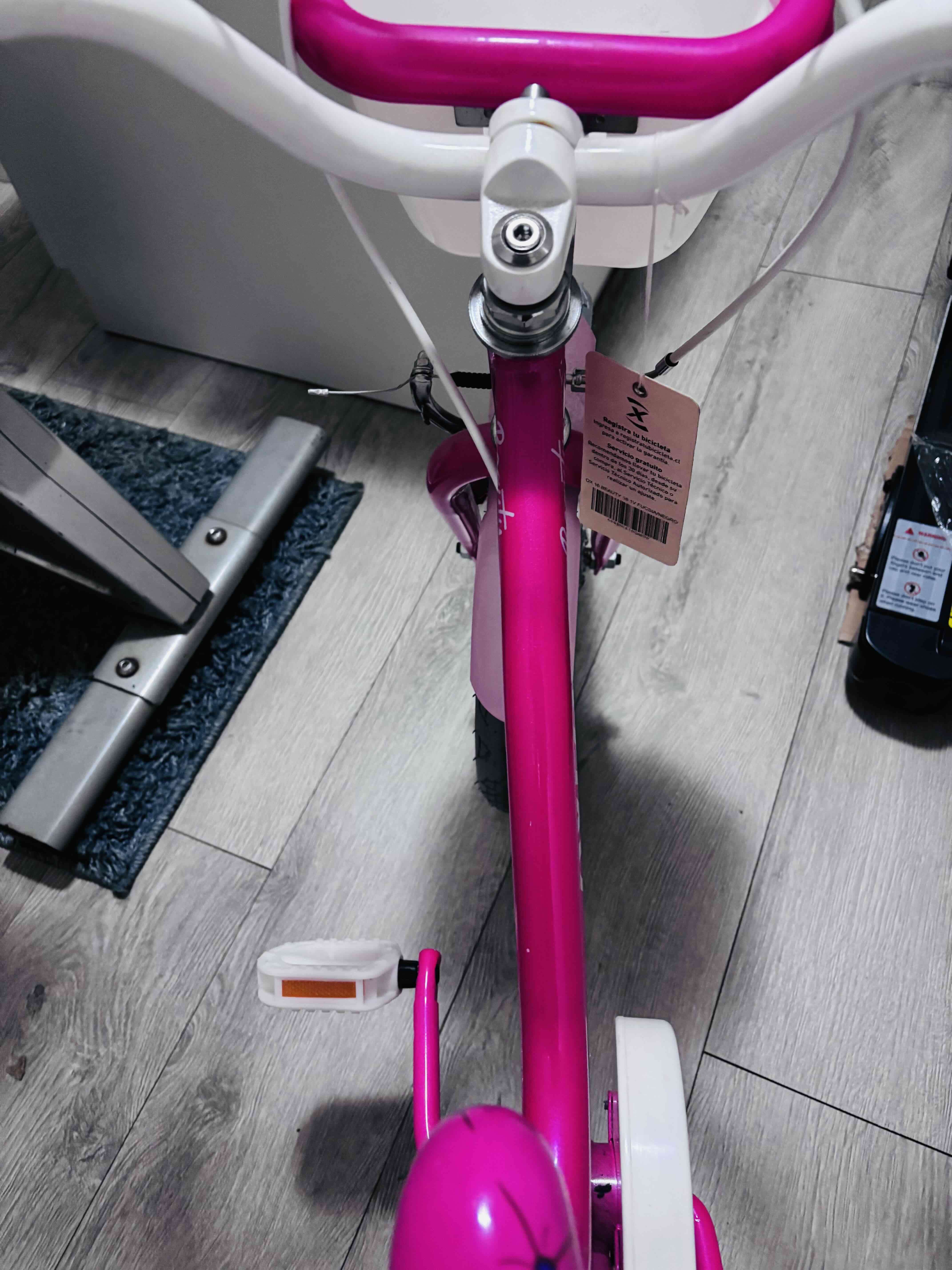 Bicicleta infantil Oxford fucsia - miniatura 3