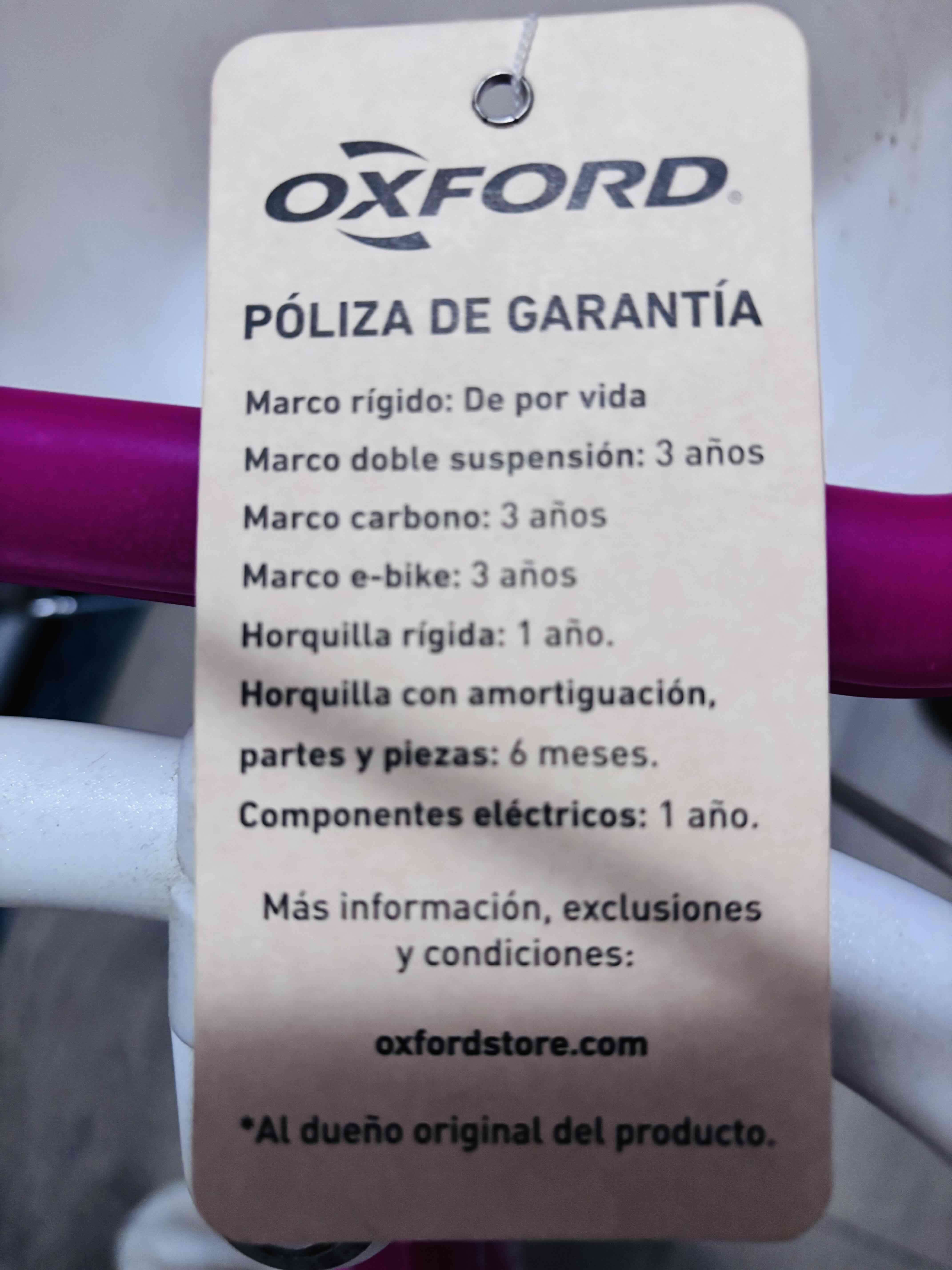Bicicleta infantil Oxford fucsia - miniatura 4