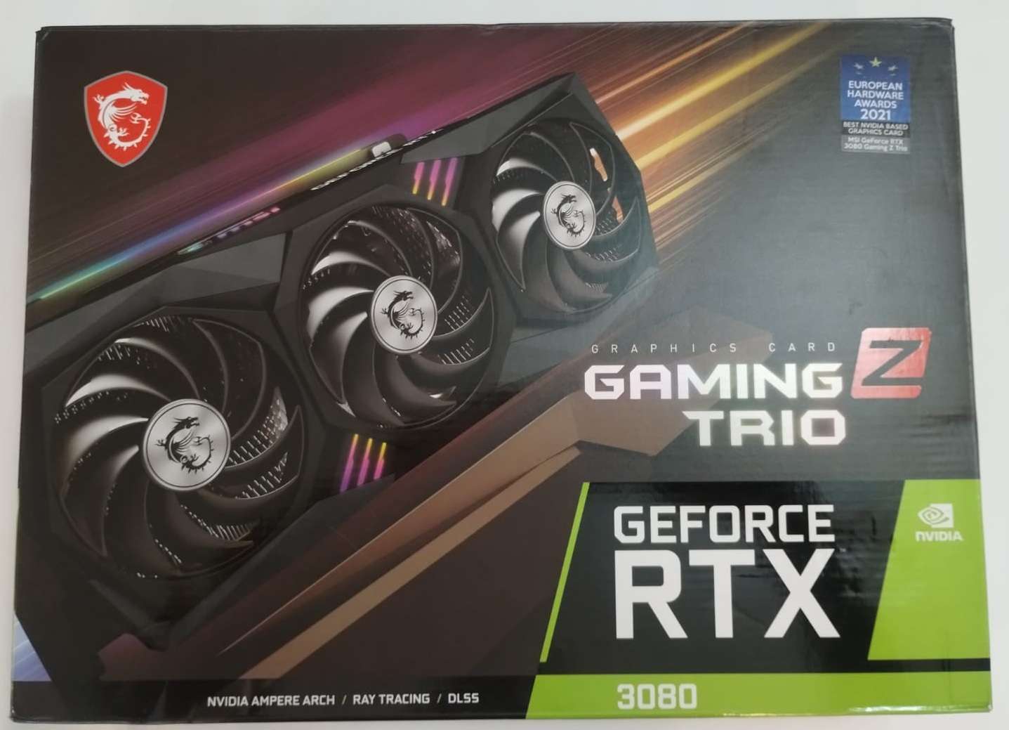 La tarjeta de video MSI Nvidia GeForce RTX 3080 10 - miniatura 1