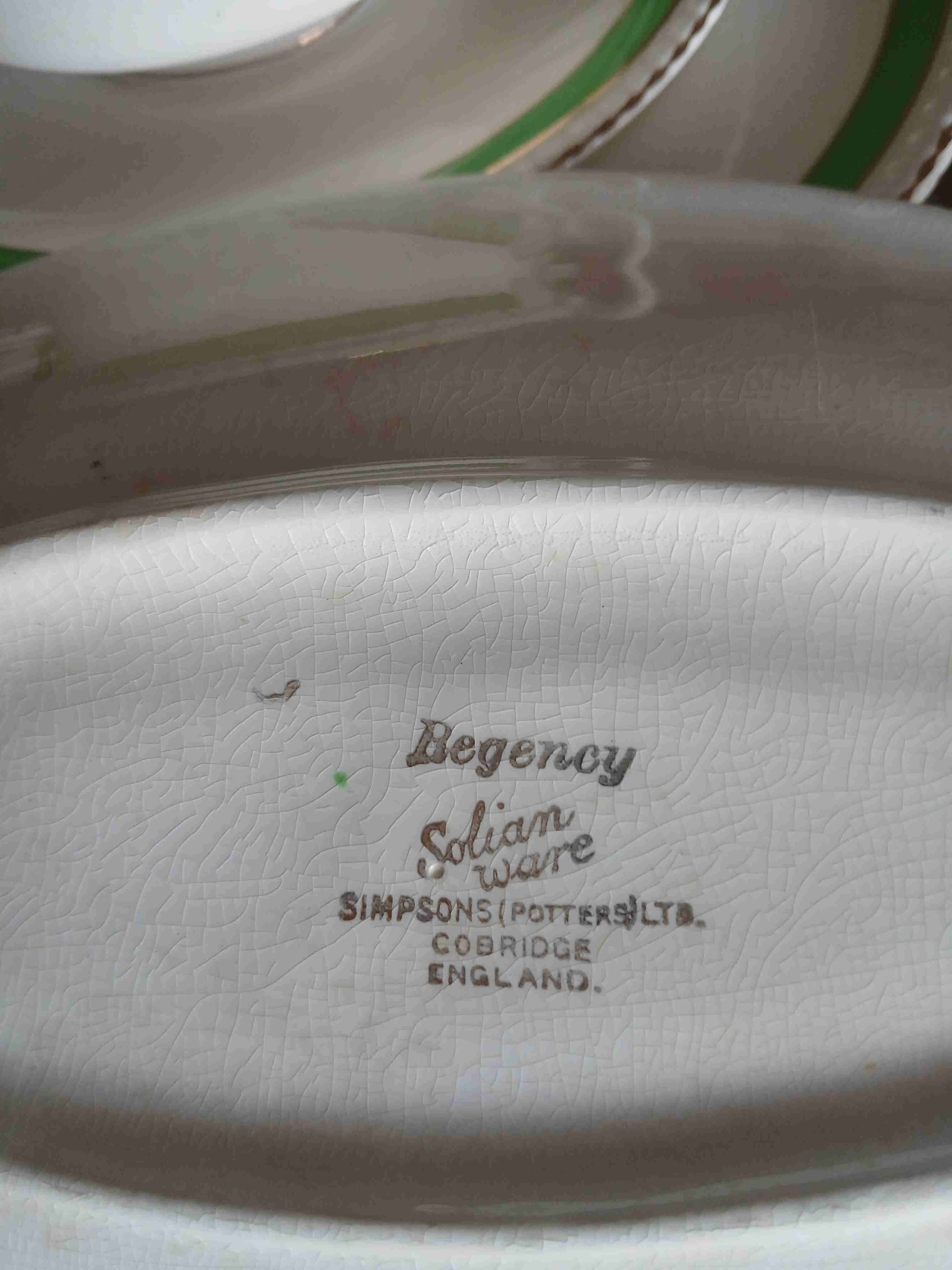 Plato vintage Solian Ware - 1