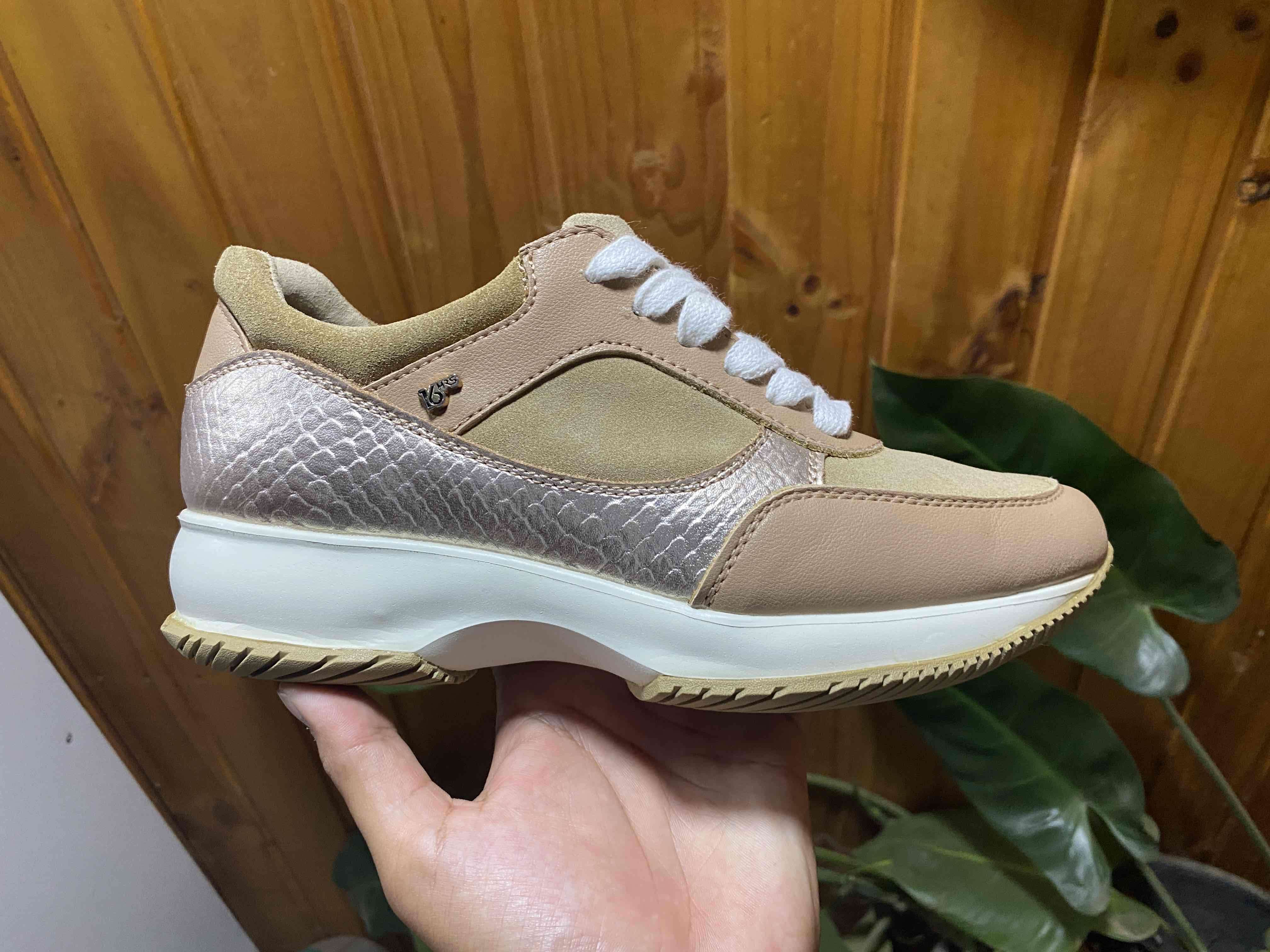 Zapatillas casuales beige - 2