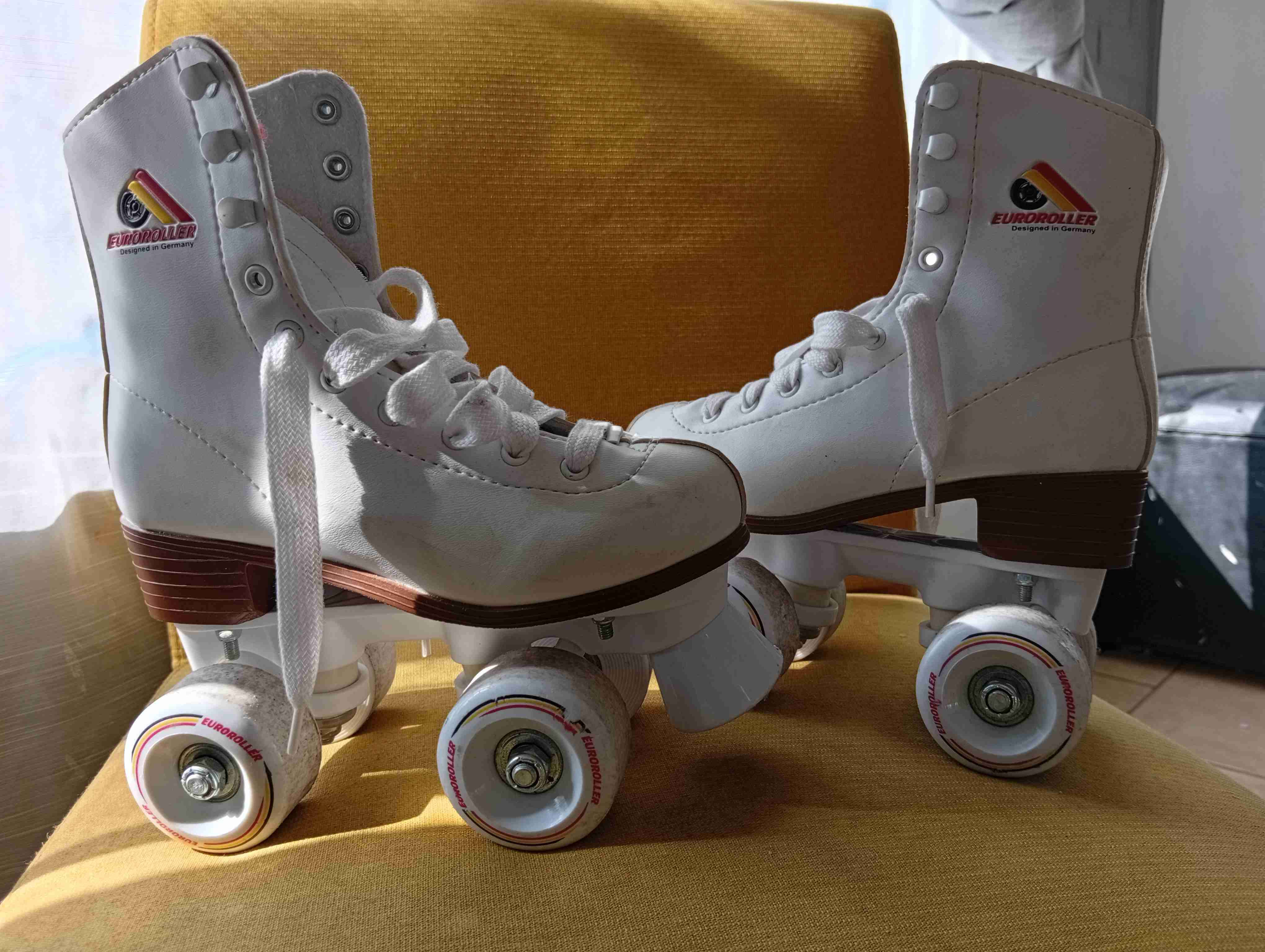 Patines Euroroller blancos talla 33 - 2