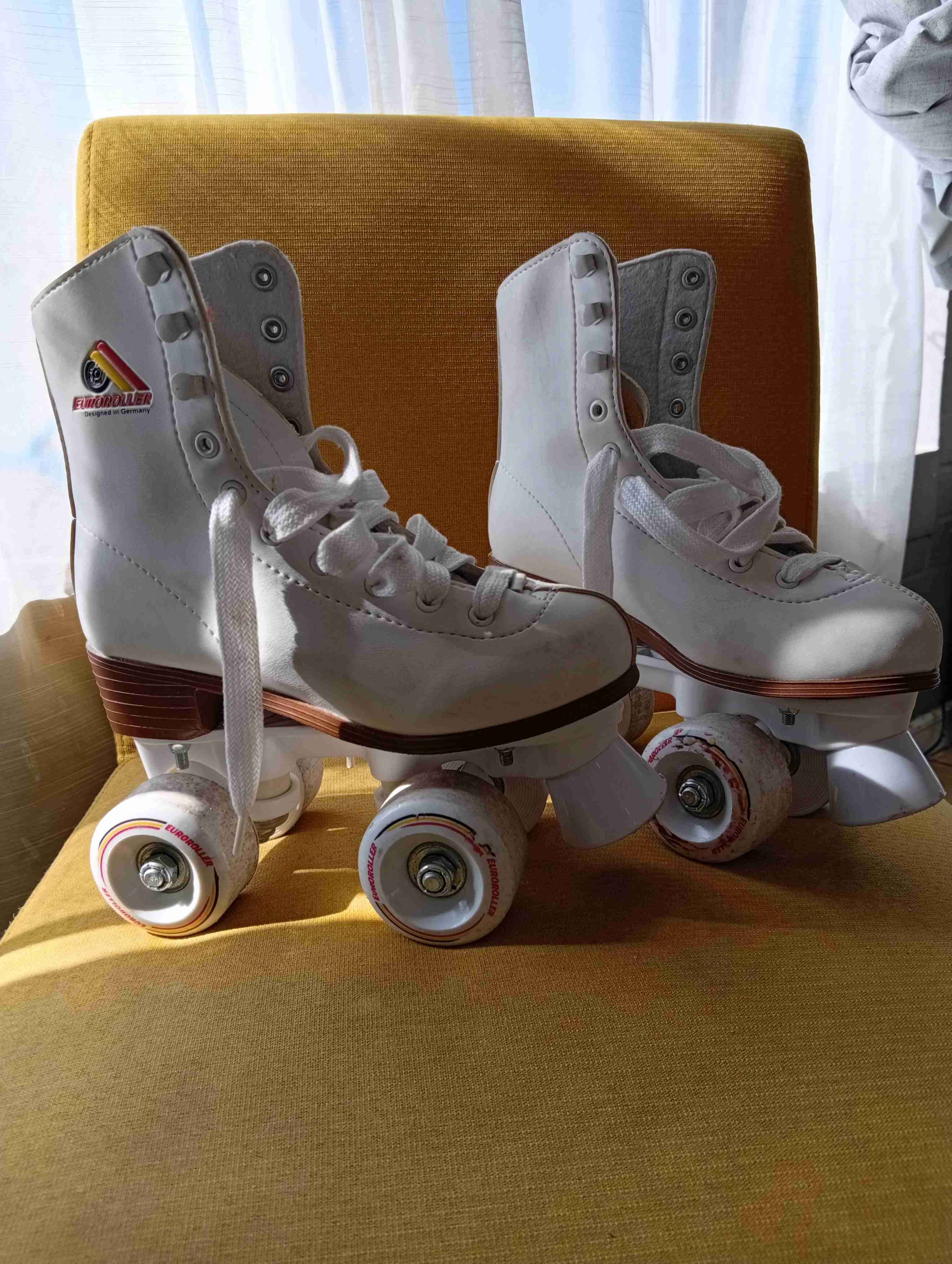 Patines Euroroller blancos talla 33 - 4