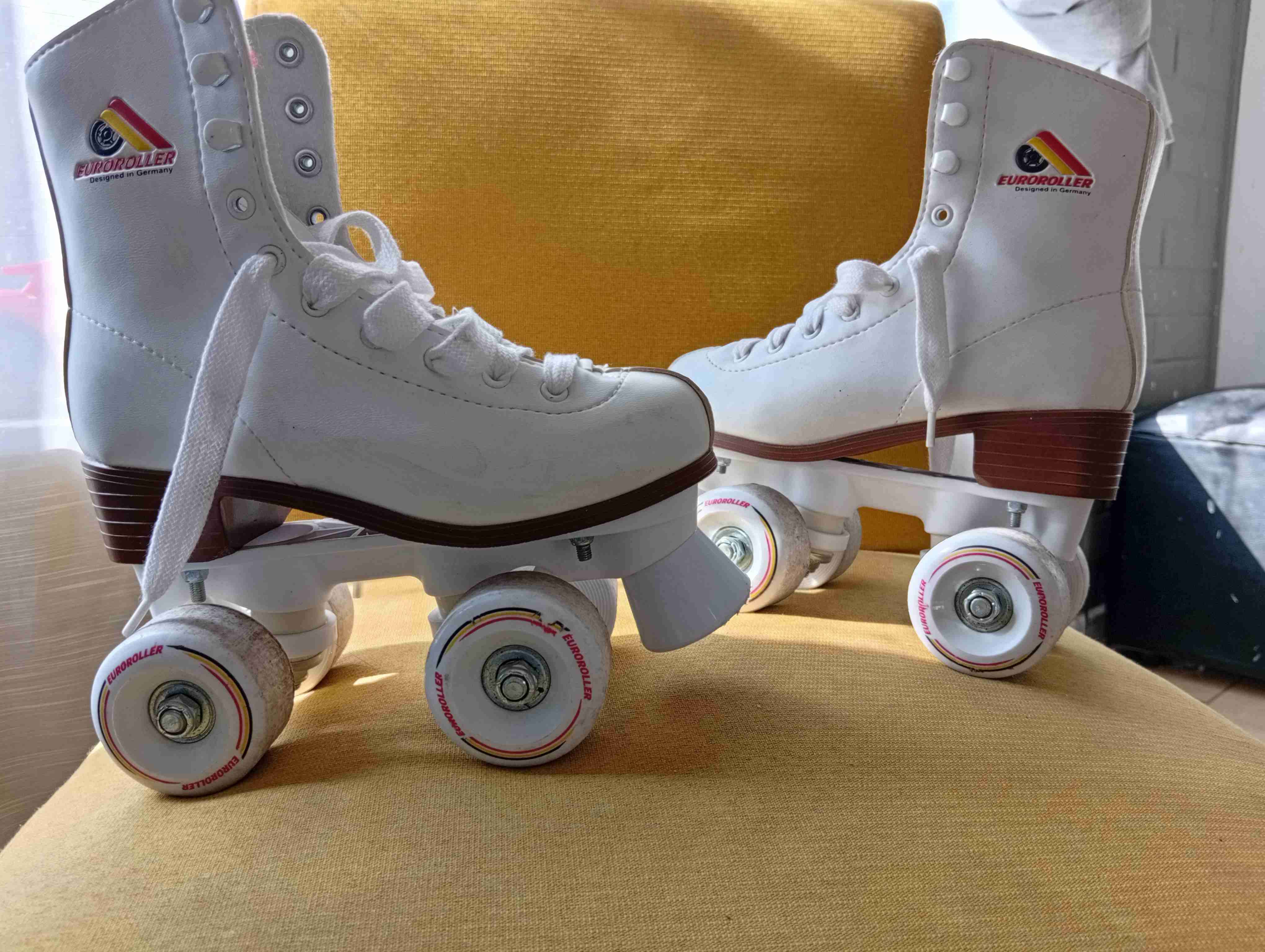 Patines Euroroller blancos talla 33 - 5