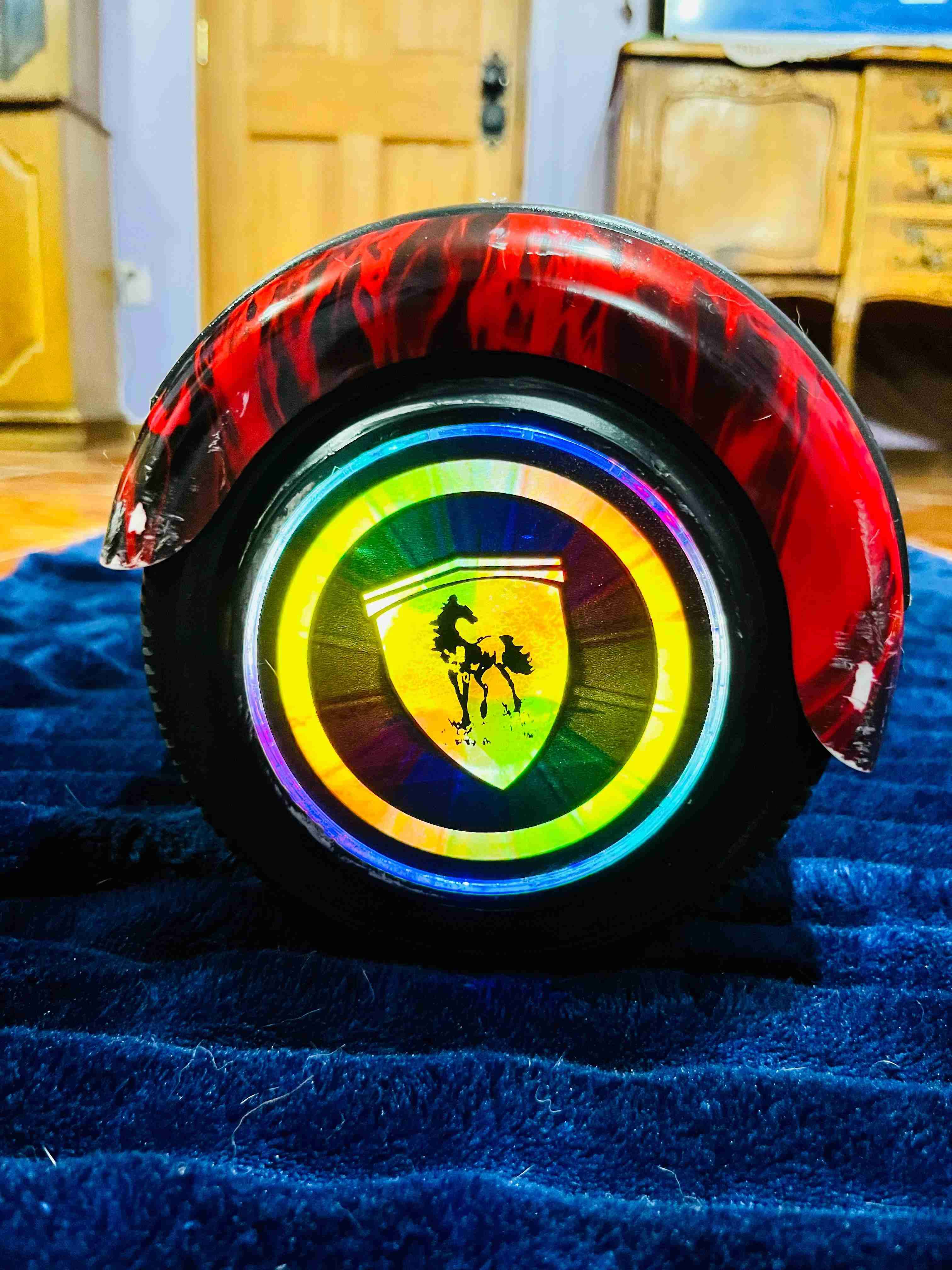 Hoverboard eléctrico rojo - miniatura 2