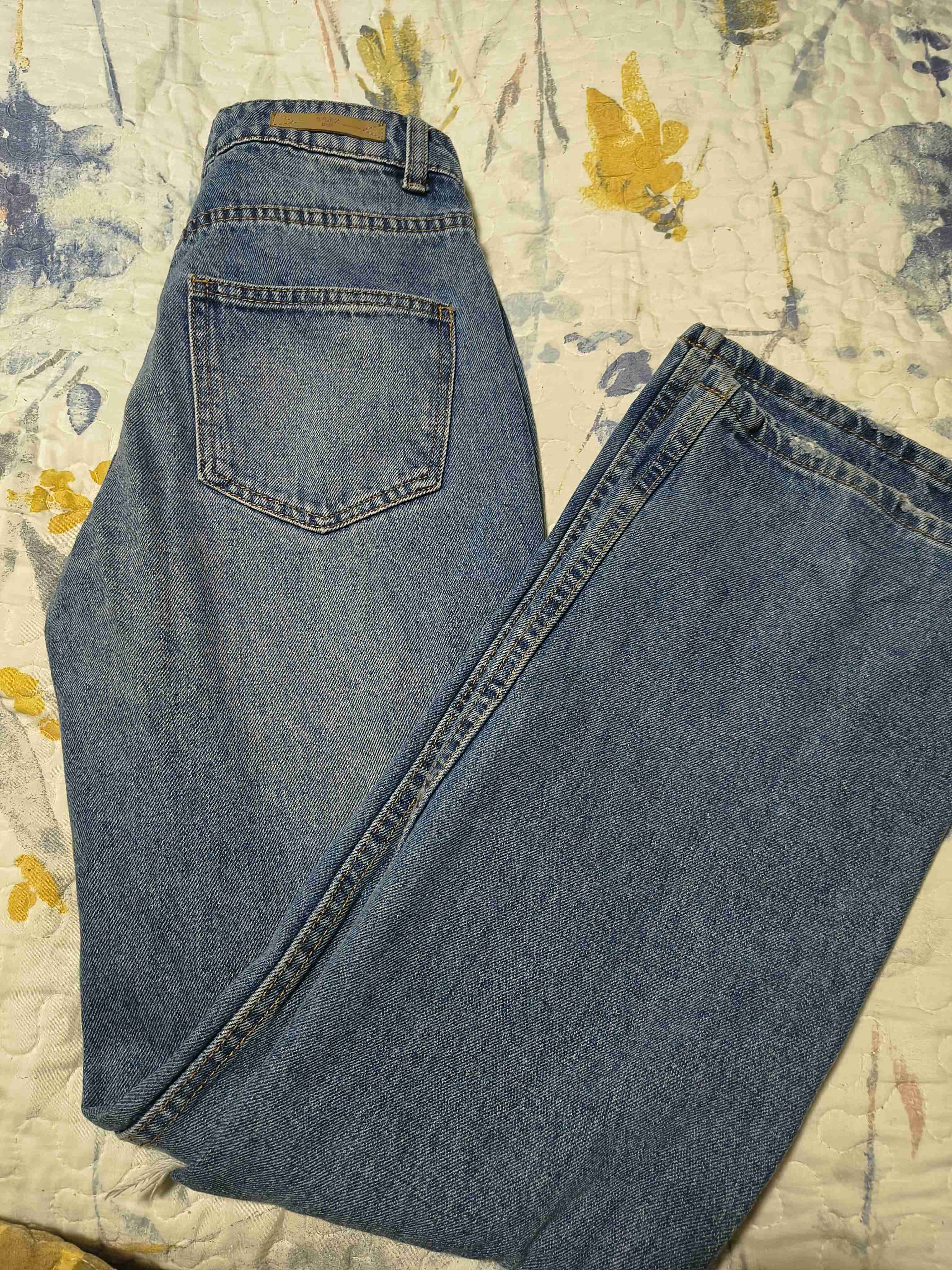 Jeans desgastados azules - 2