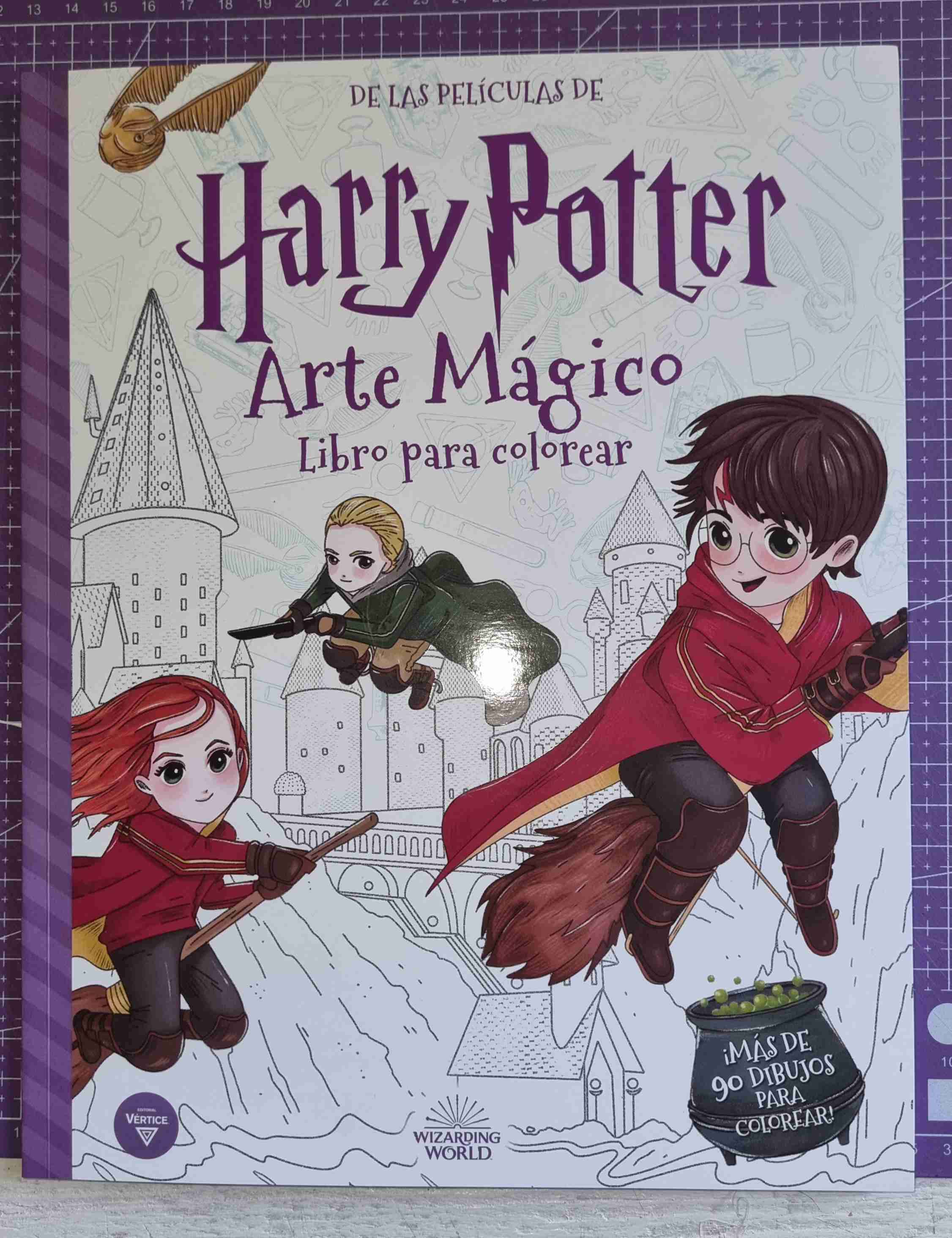 Libro para colorear Harry Potter