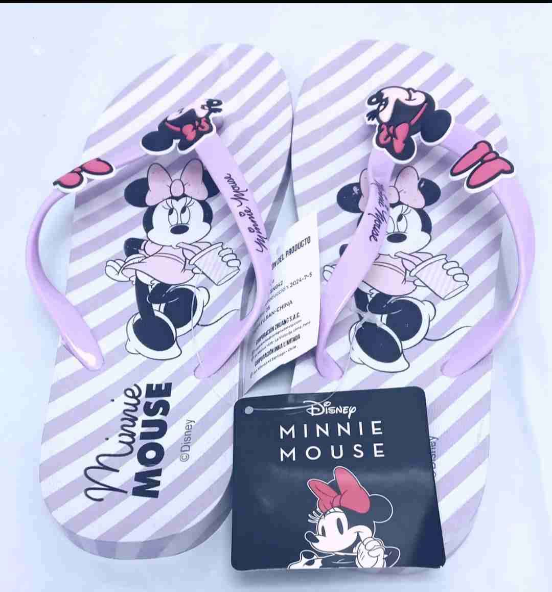 Sandalias Minnie Mouse Lila