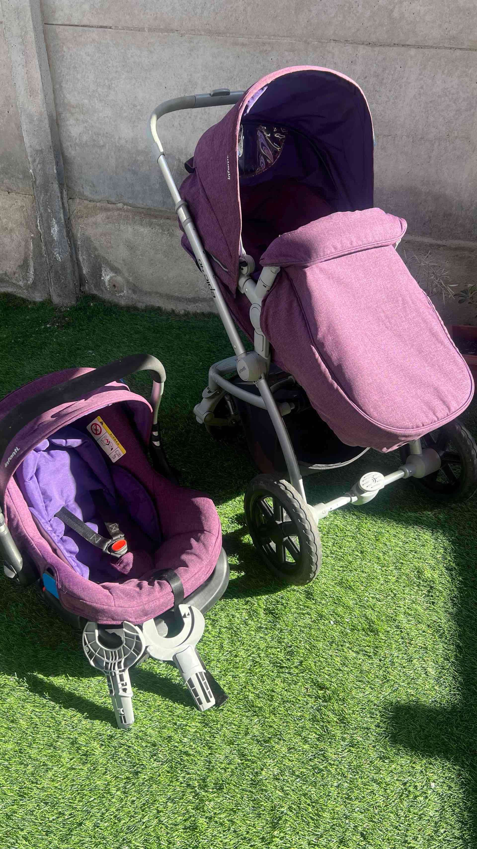 Coche de bebé + huevito auto - miniatura 2