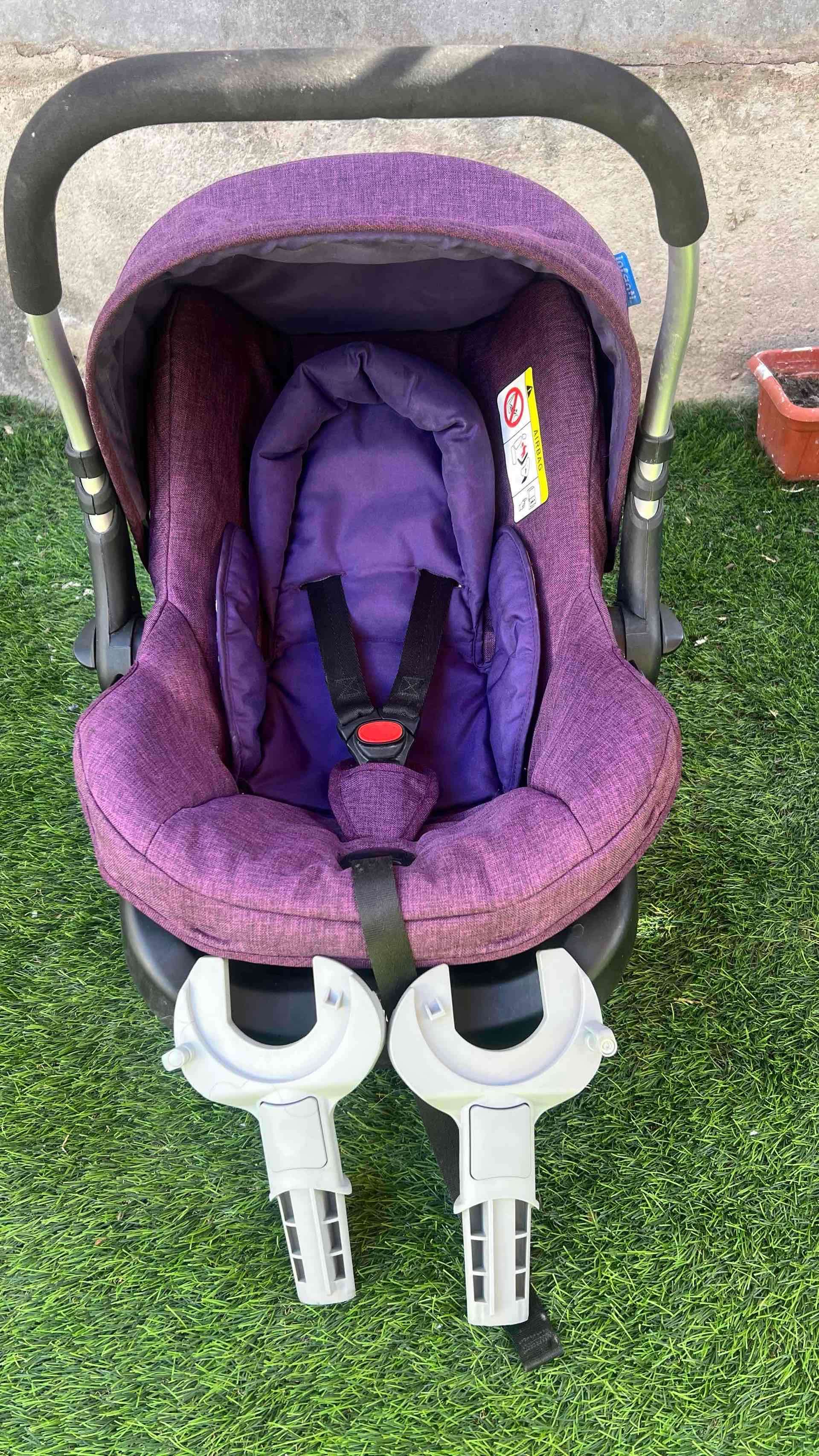 Coche de bebé + huevito auto - miniatura 3