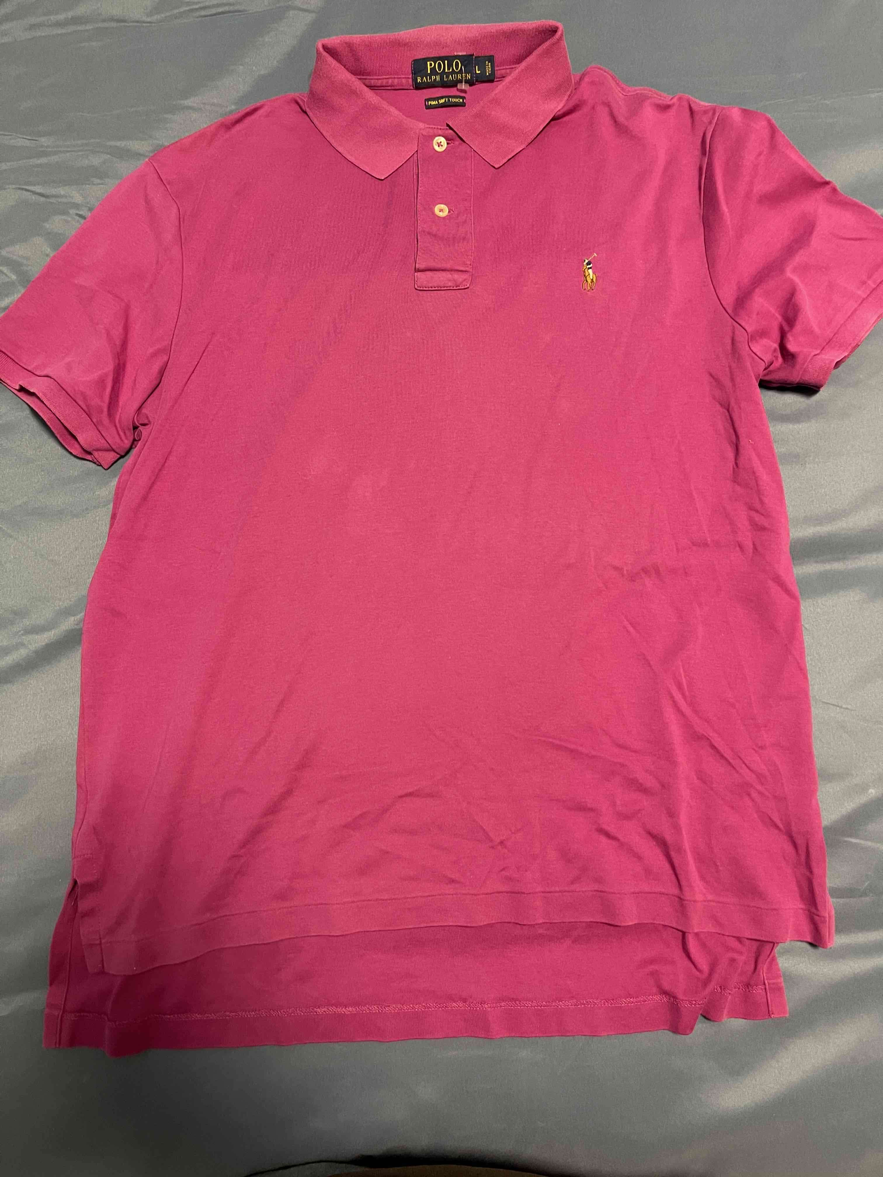 Polera polo fucsia Ralph Lauren - miniatura 3