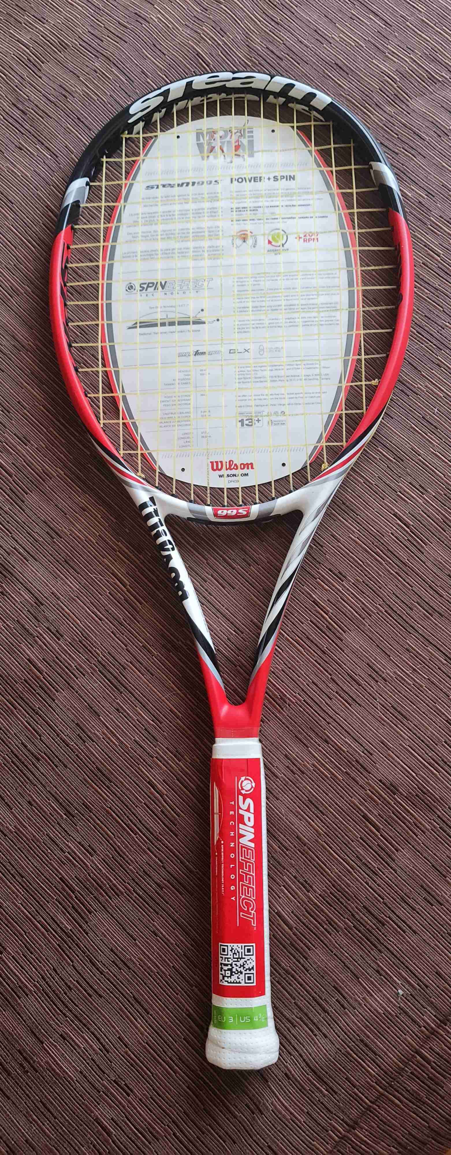 Raqueta de tenis Wilson Steam 99S - 2