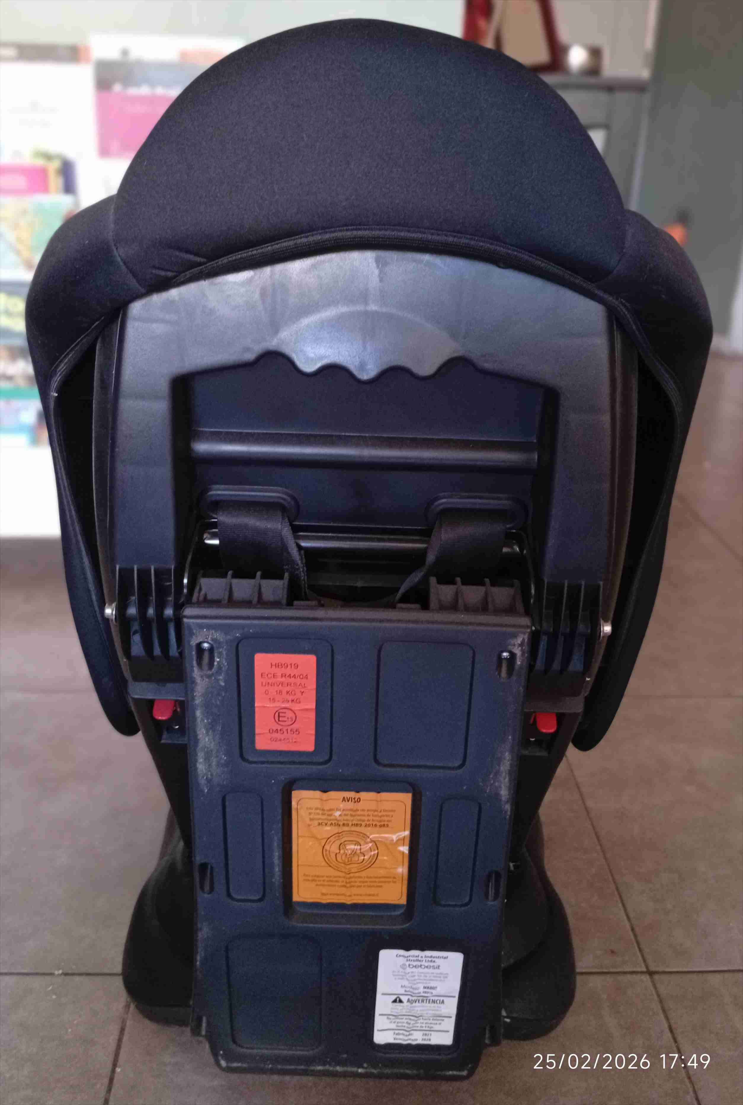 Silla de auto Bebesit GTI roja - 3