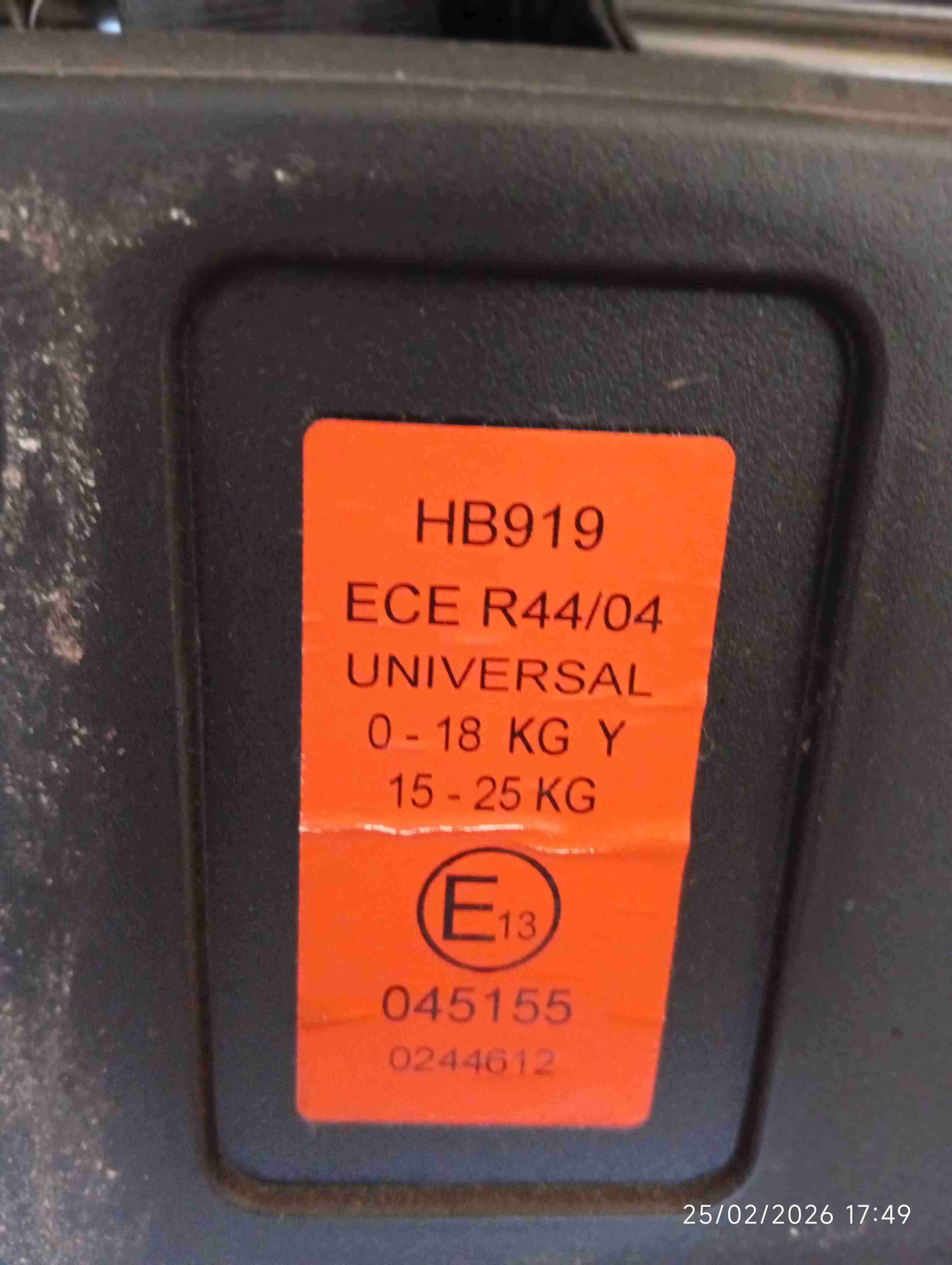 Silla de auto Bebesit GTI roja - 4