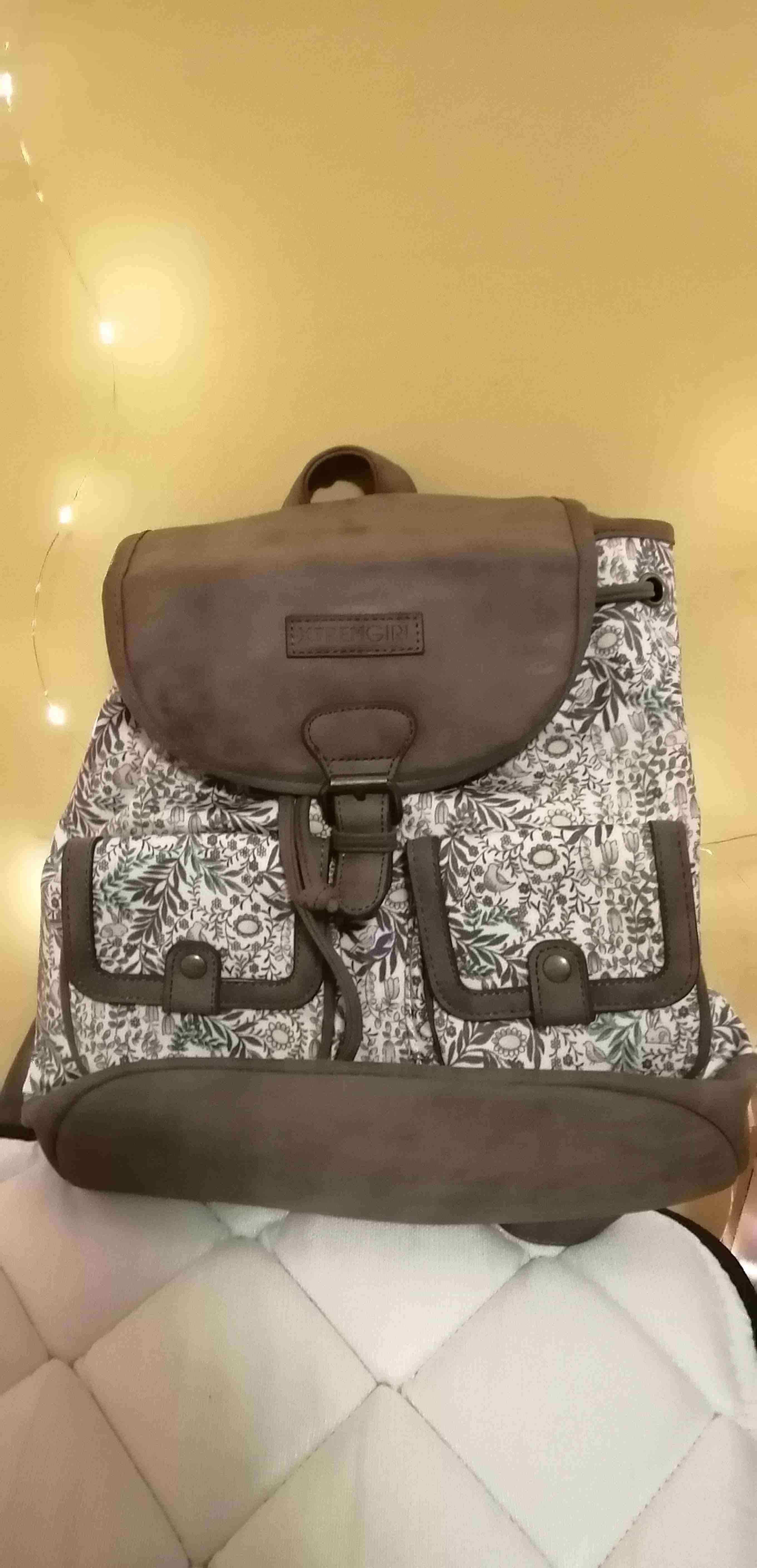 Mochila estampada vintage - miniatura 1