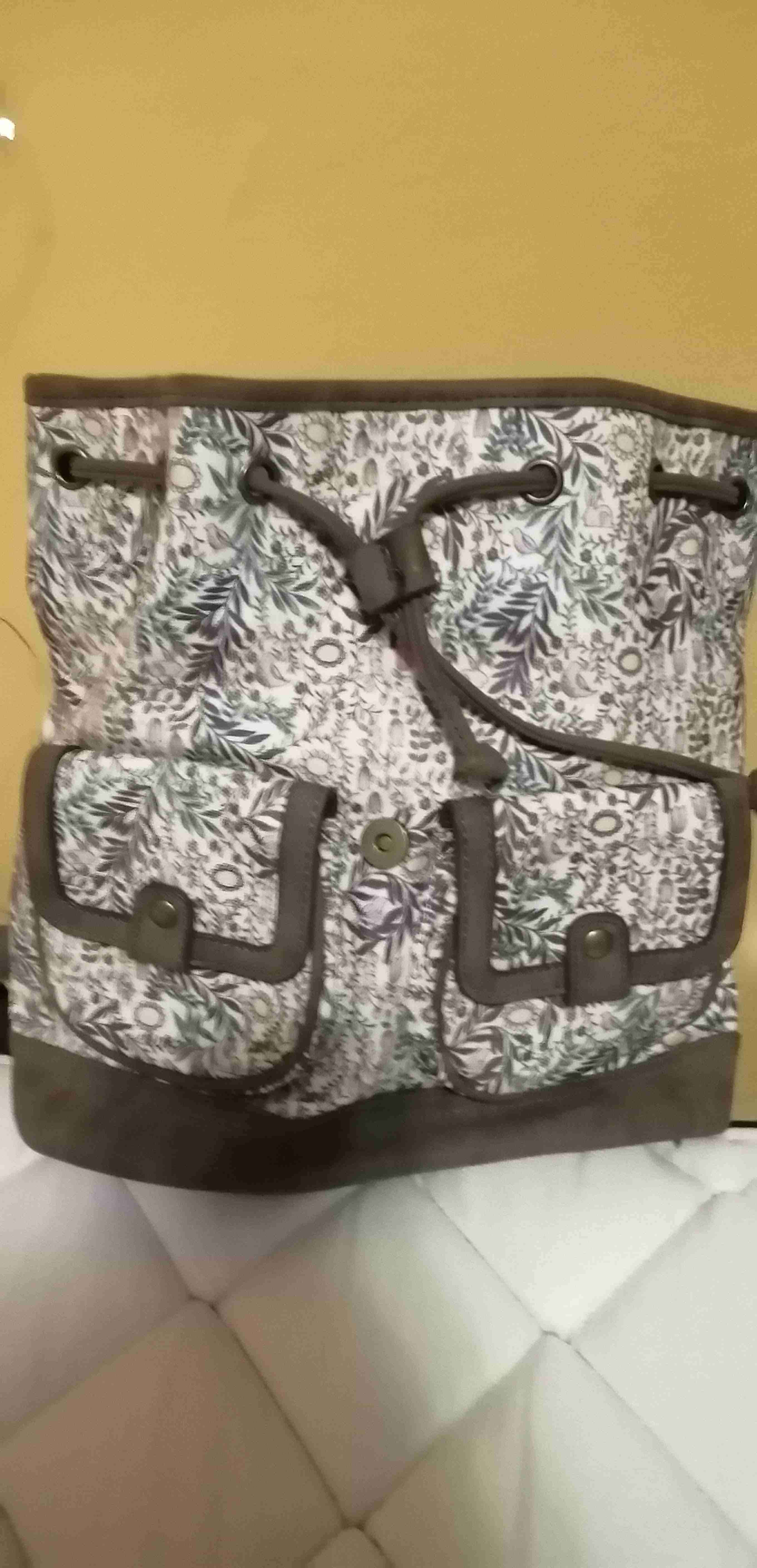 Mochila estampada vintage - miniatura 2