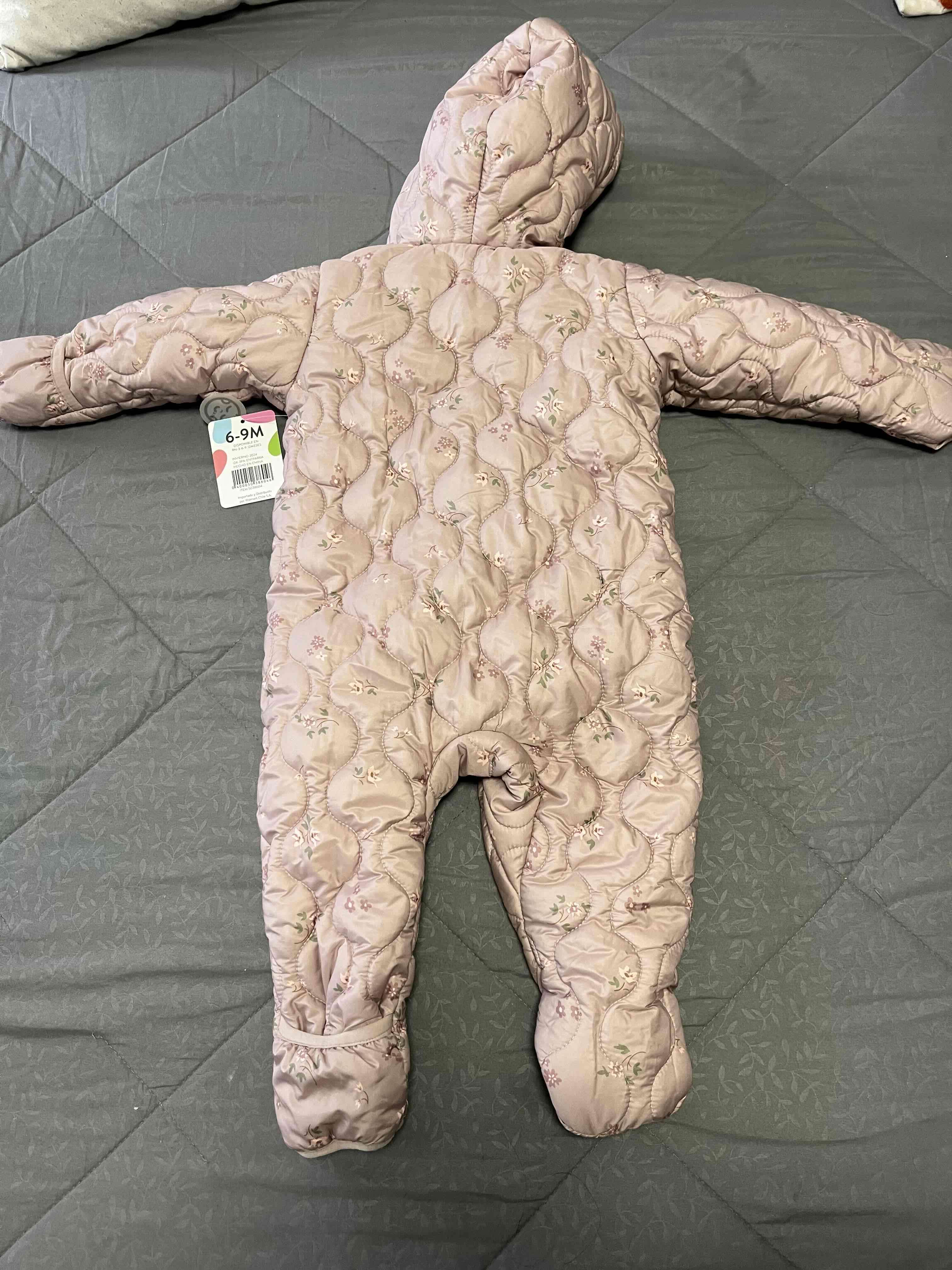 Enterito bebé polar rosa 6-9M - miniatura 2