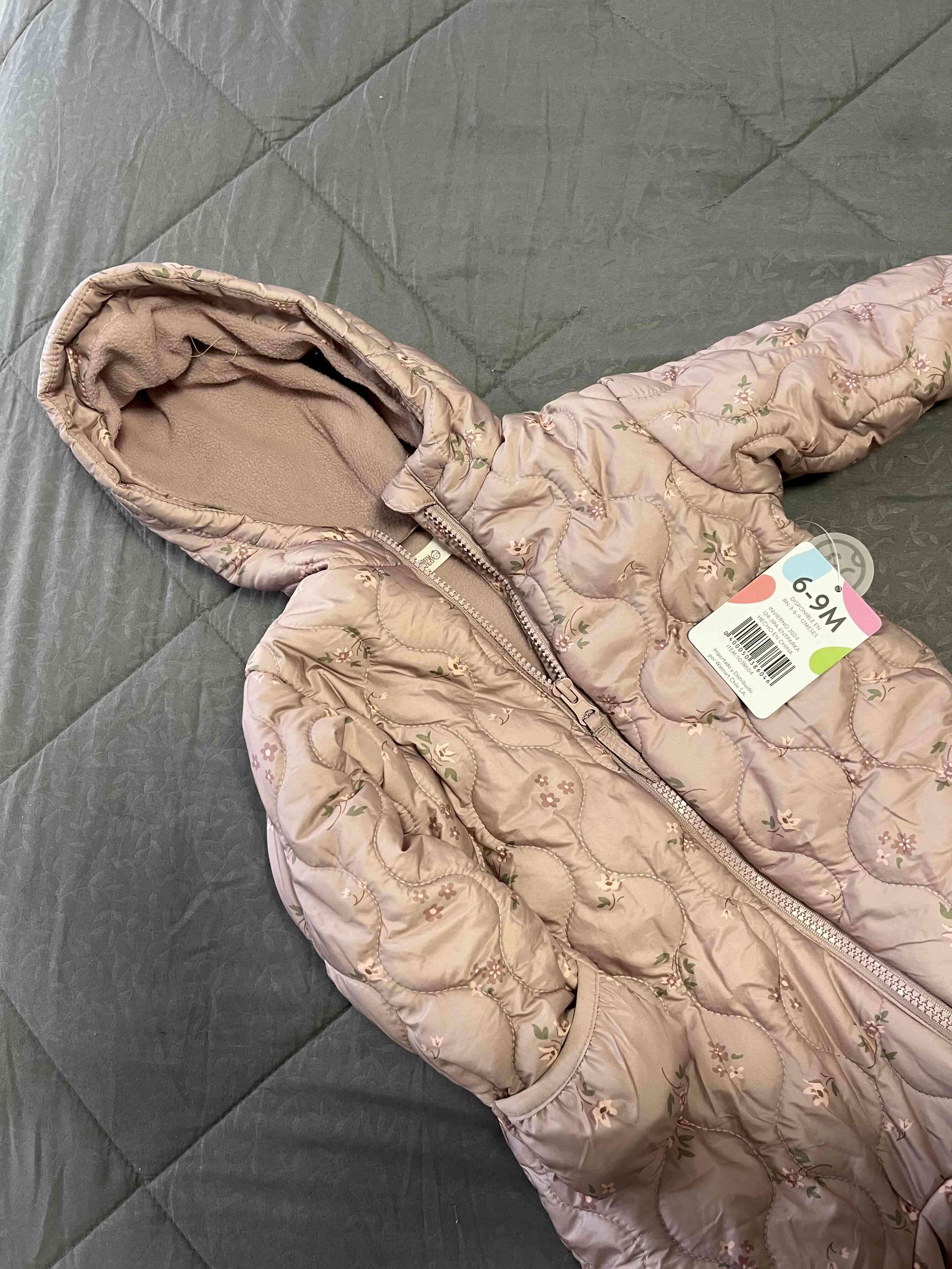 Enterito bebé polar rosa 6-9M - miniatura 3