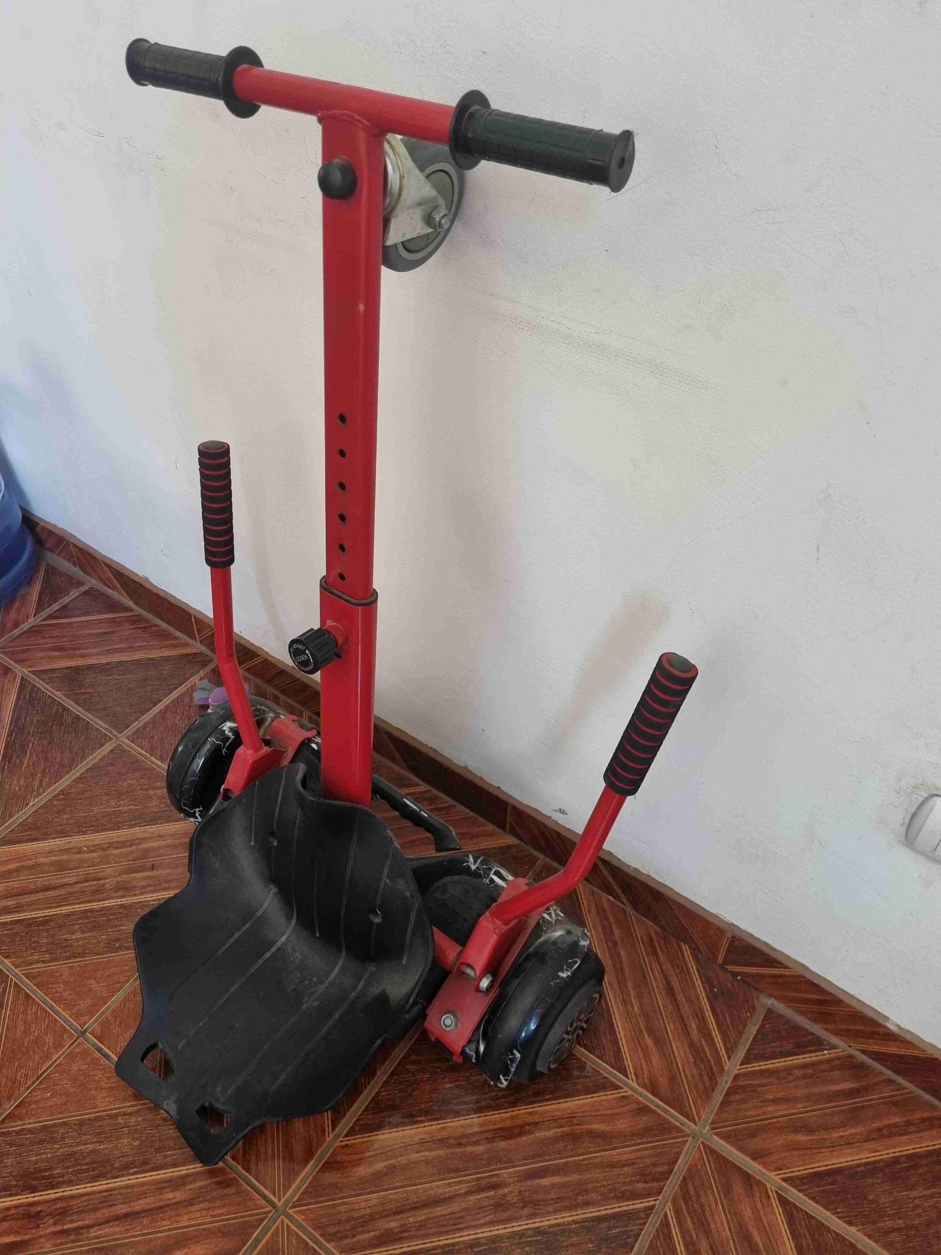 Scooter eléctrico usado rojo - 2