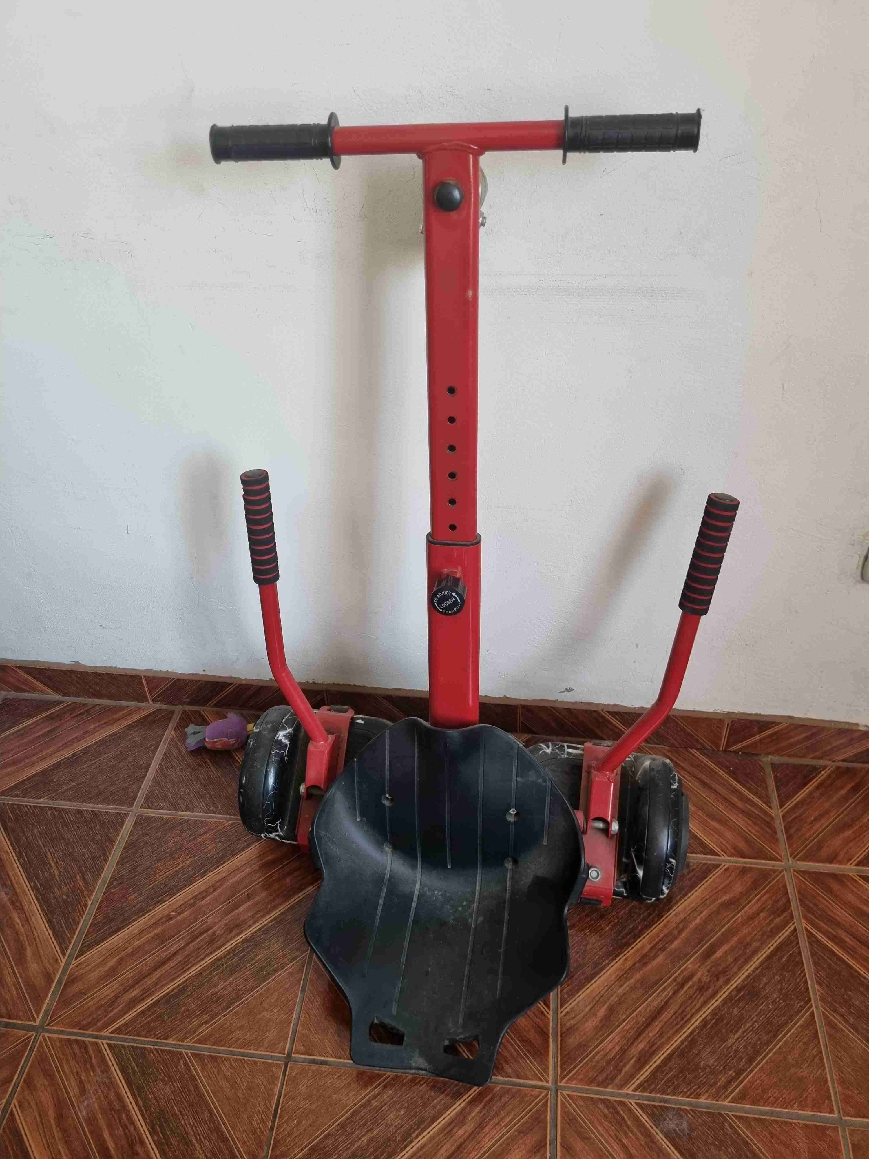 Scooter eléctrico usado rojo - 3