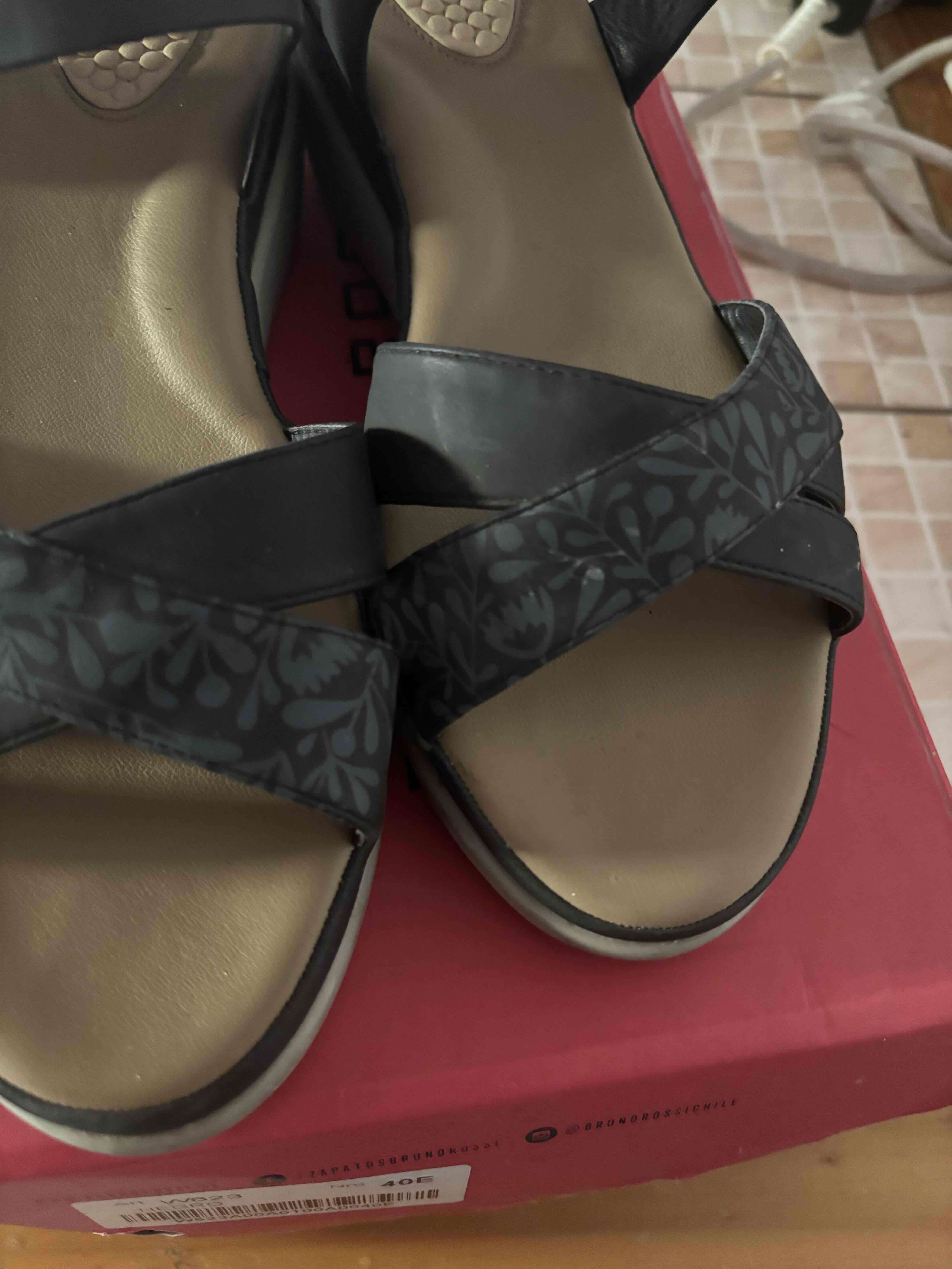 Sandalias azules con plataforma - miniatura 5