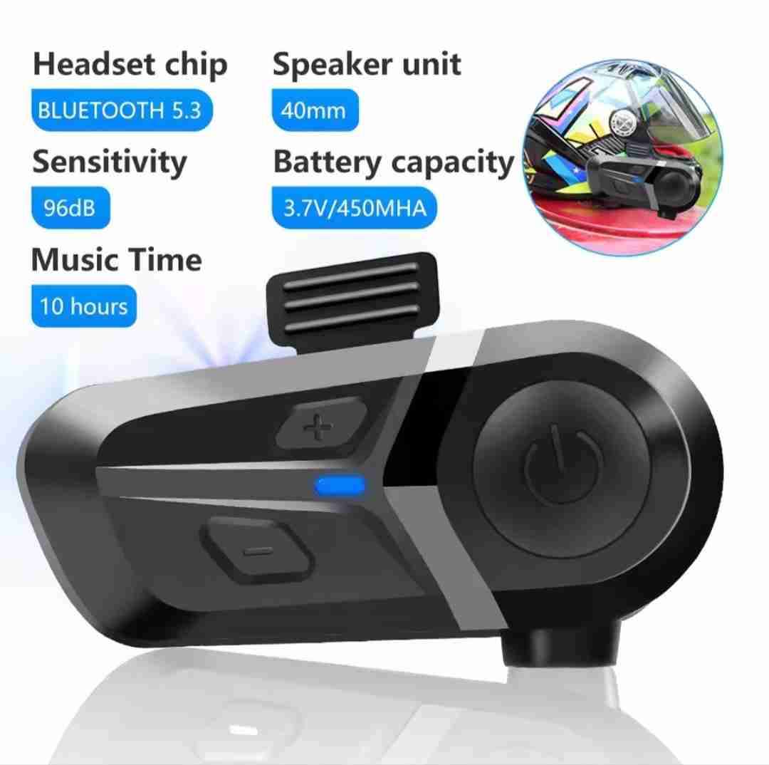 Intercomunicador Bluetooth para casco - 1