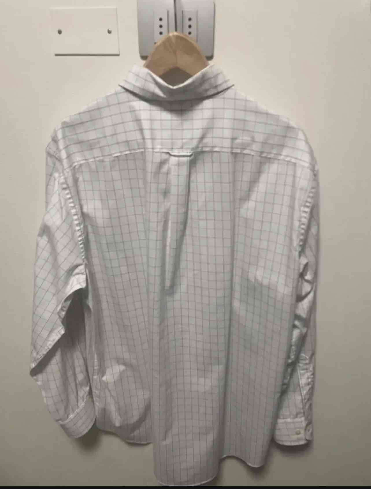 Camisa a cuadros Nautica blanca - miniatura 2