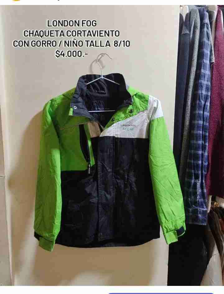 Chaqueta cortaviento London Fog niño