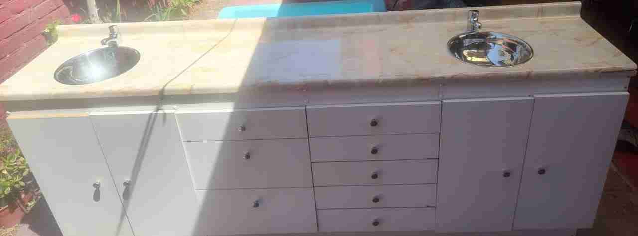 Mueble para consulta dental con dos lavado - 6