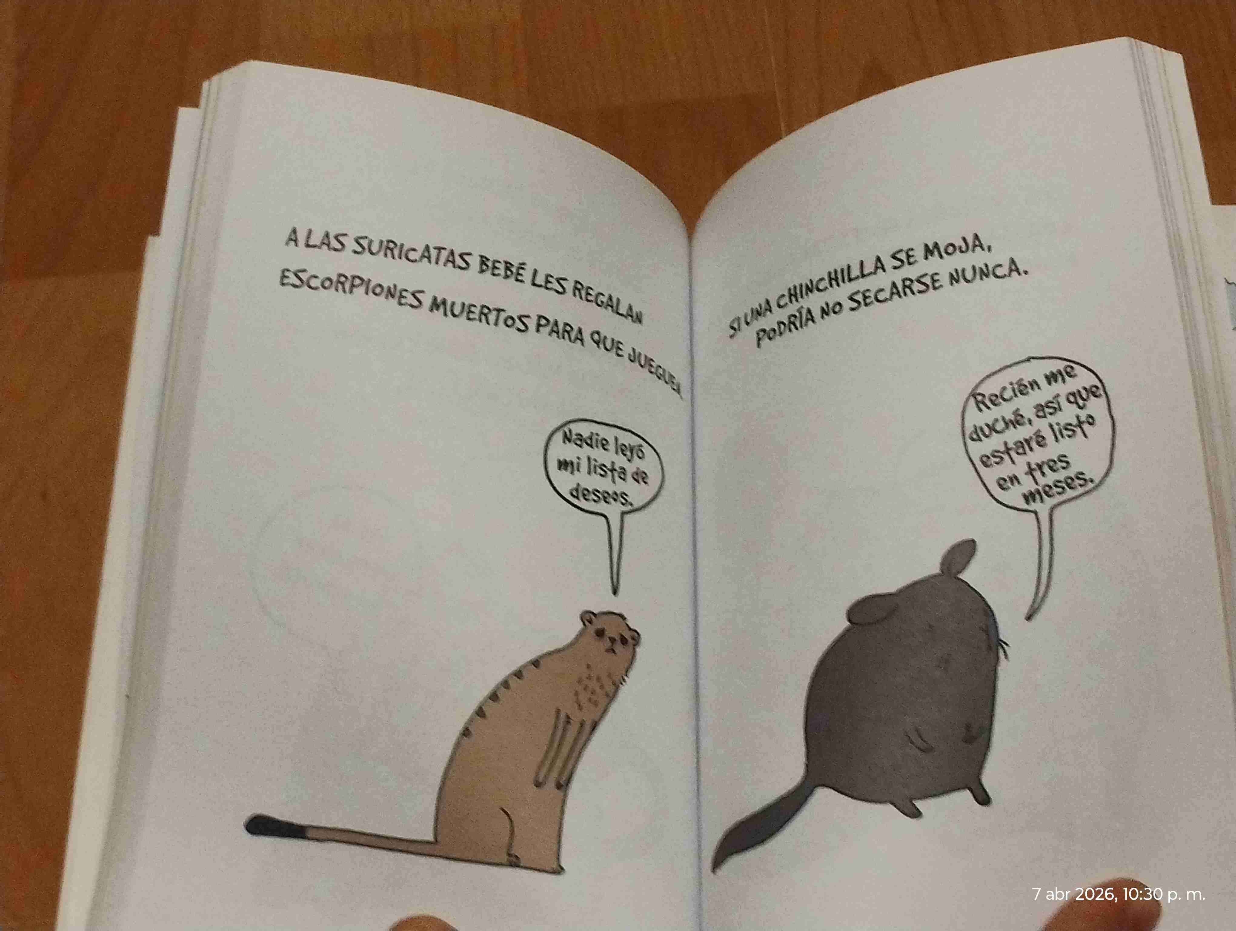 Libro Lamentables Datos Animales - 3