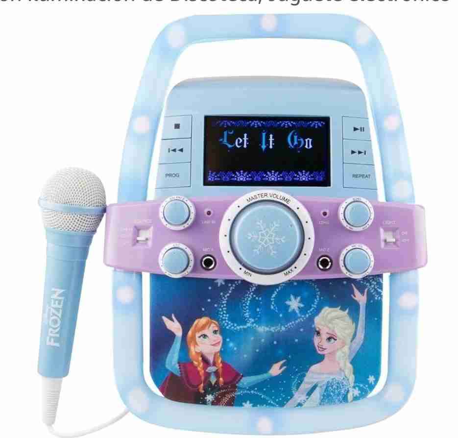 Karaoke Frozen con micrófono - 1