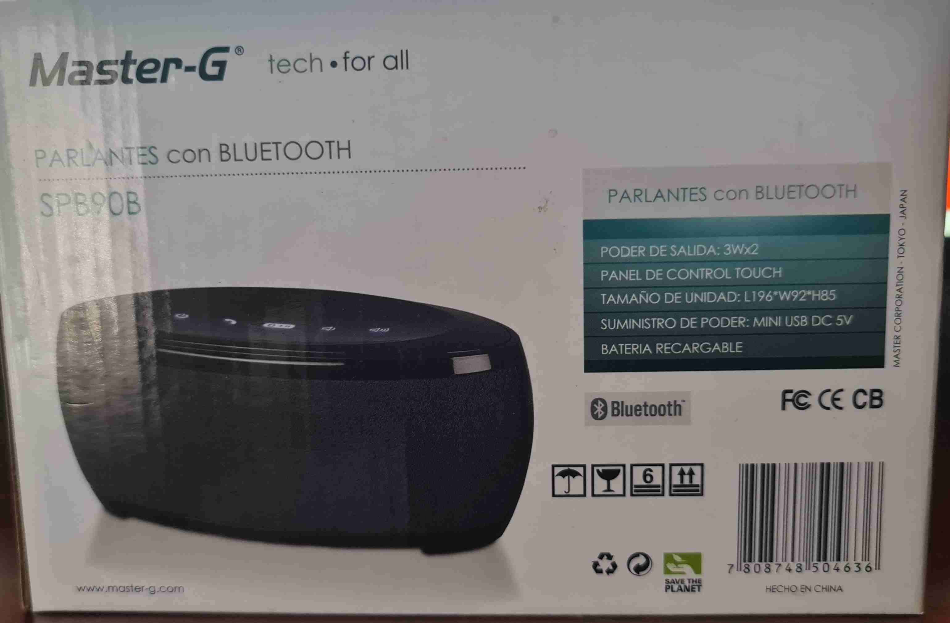 Parlante Bluetooth Master-G - 4