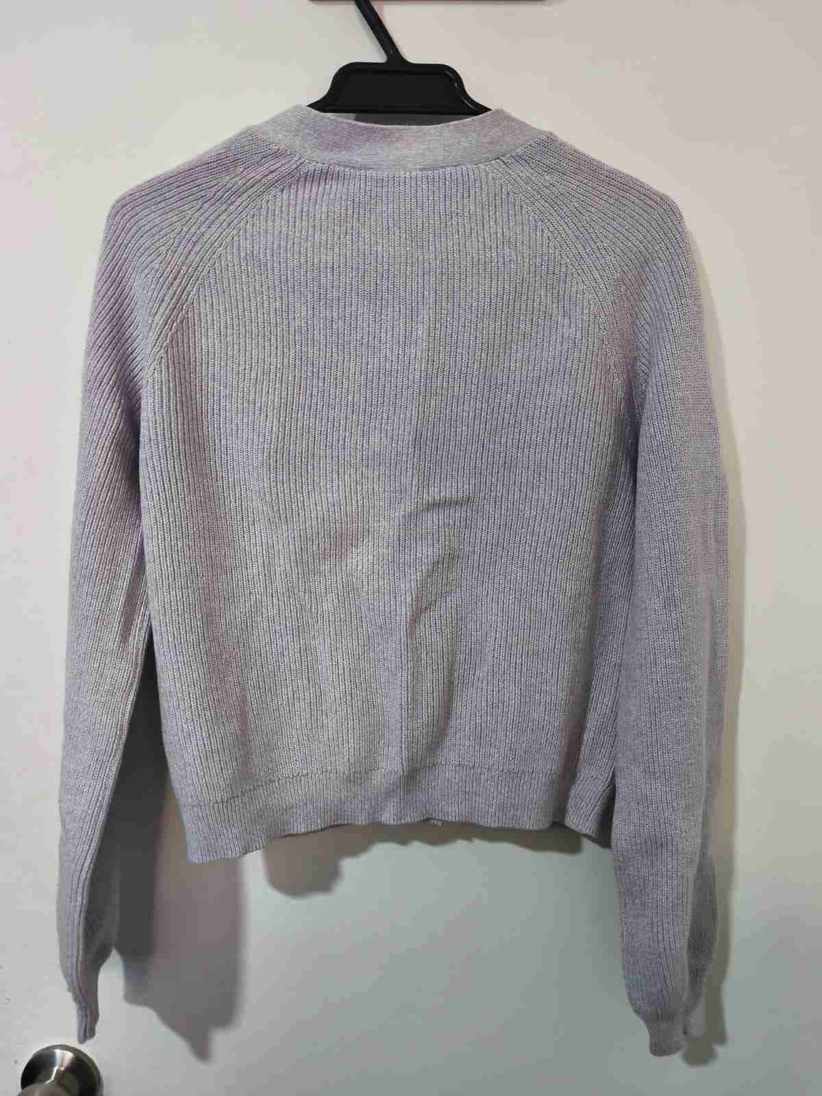 Cardigan morado claro - 2