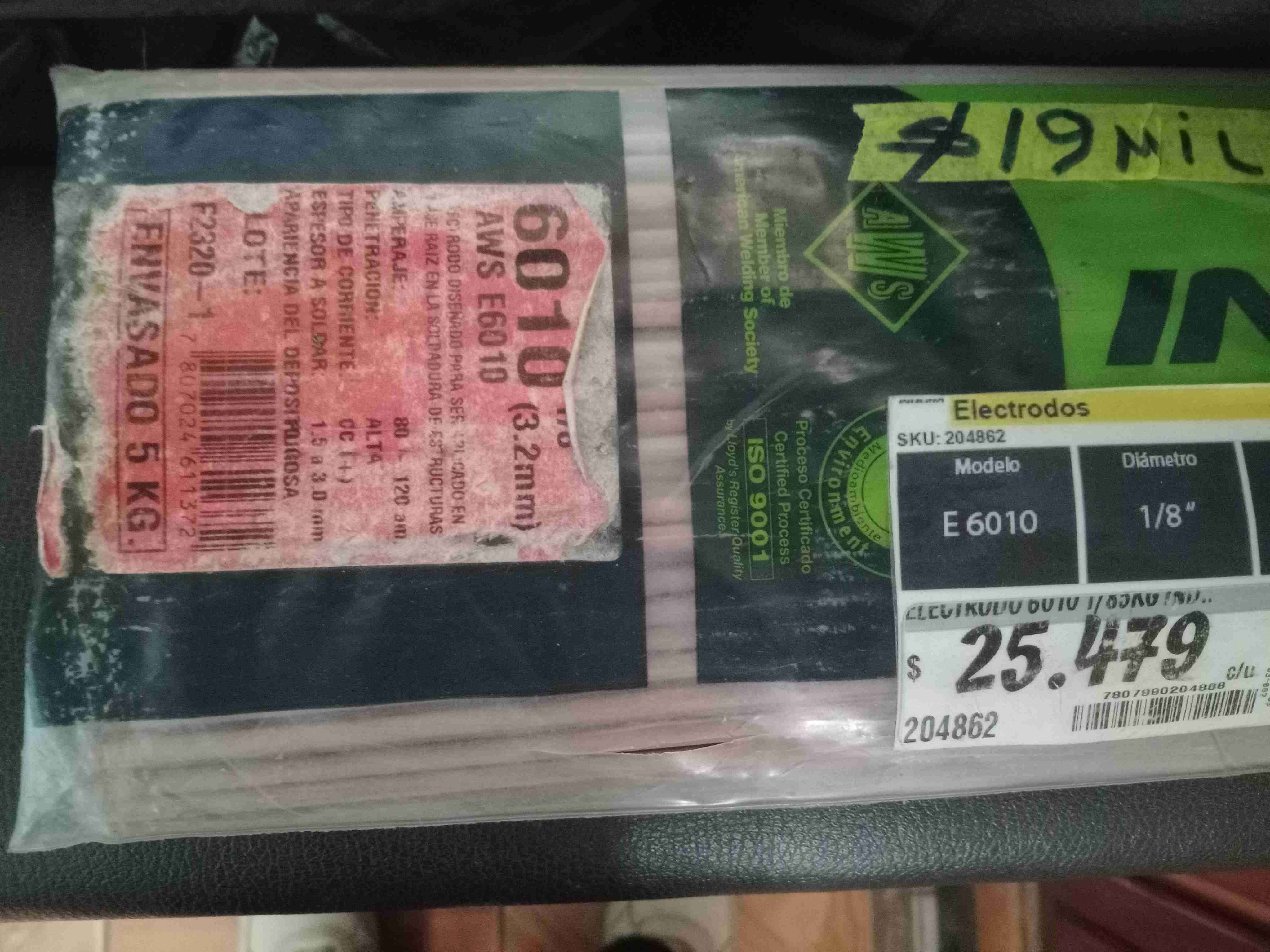 Electrodos Indura E6010 5kg - miniatura 3