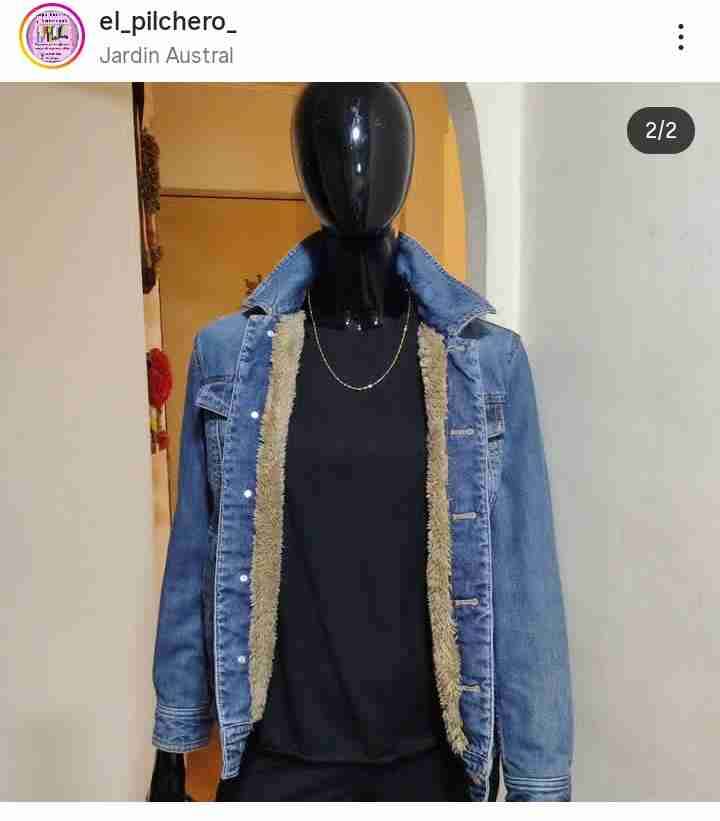 Chaqueta Mezclilla Yishion Talla S - miniatura 2