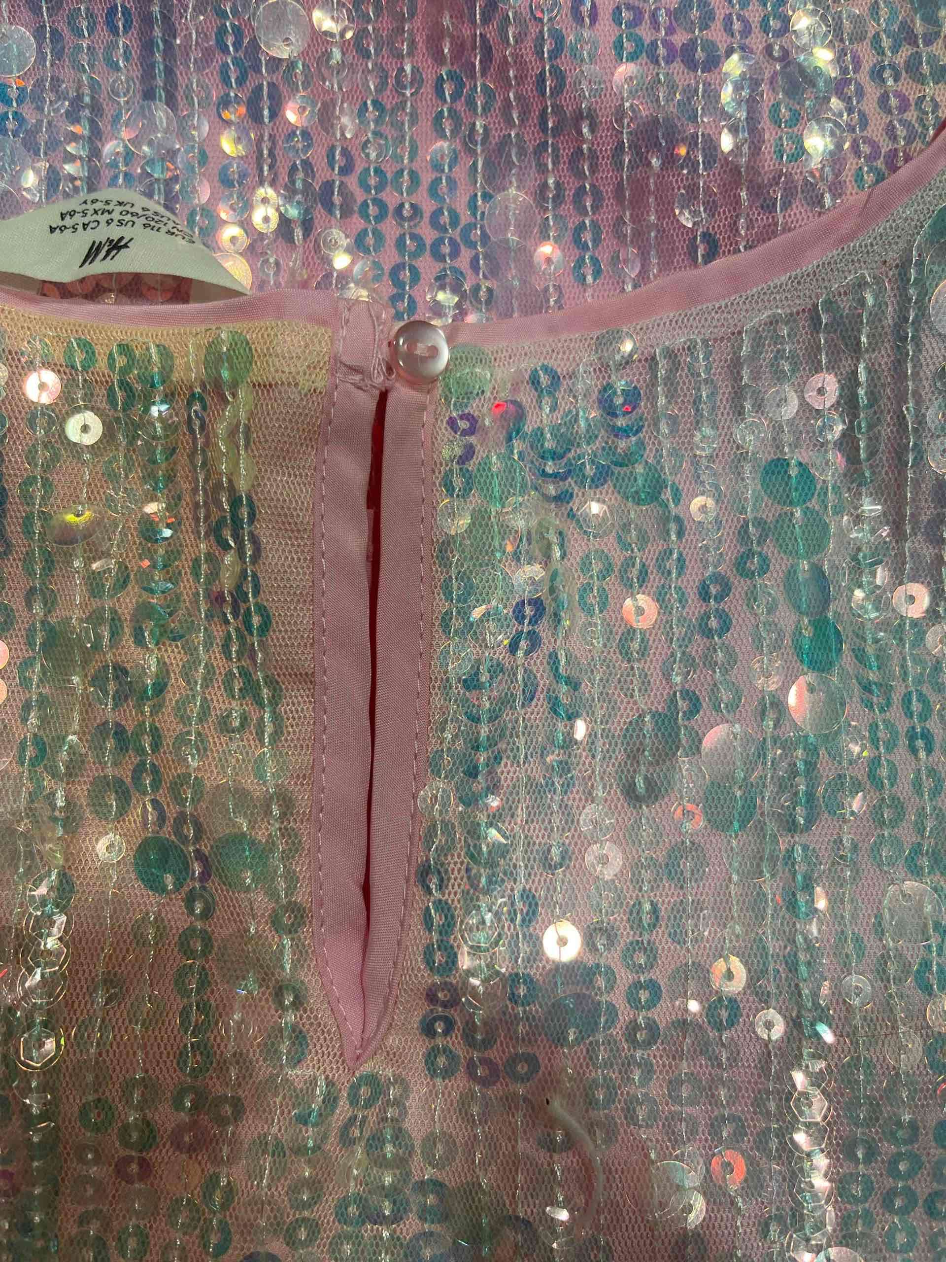 Vestido con lentejuelas multicolor - 3