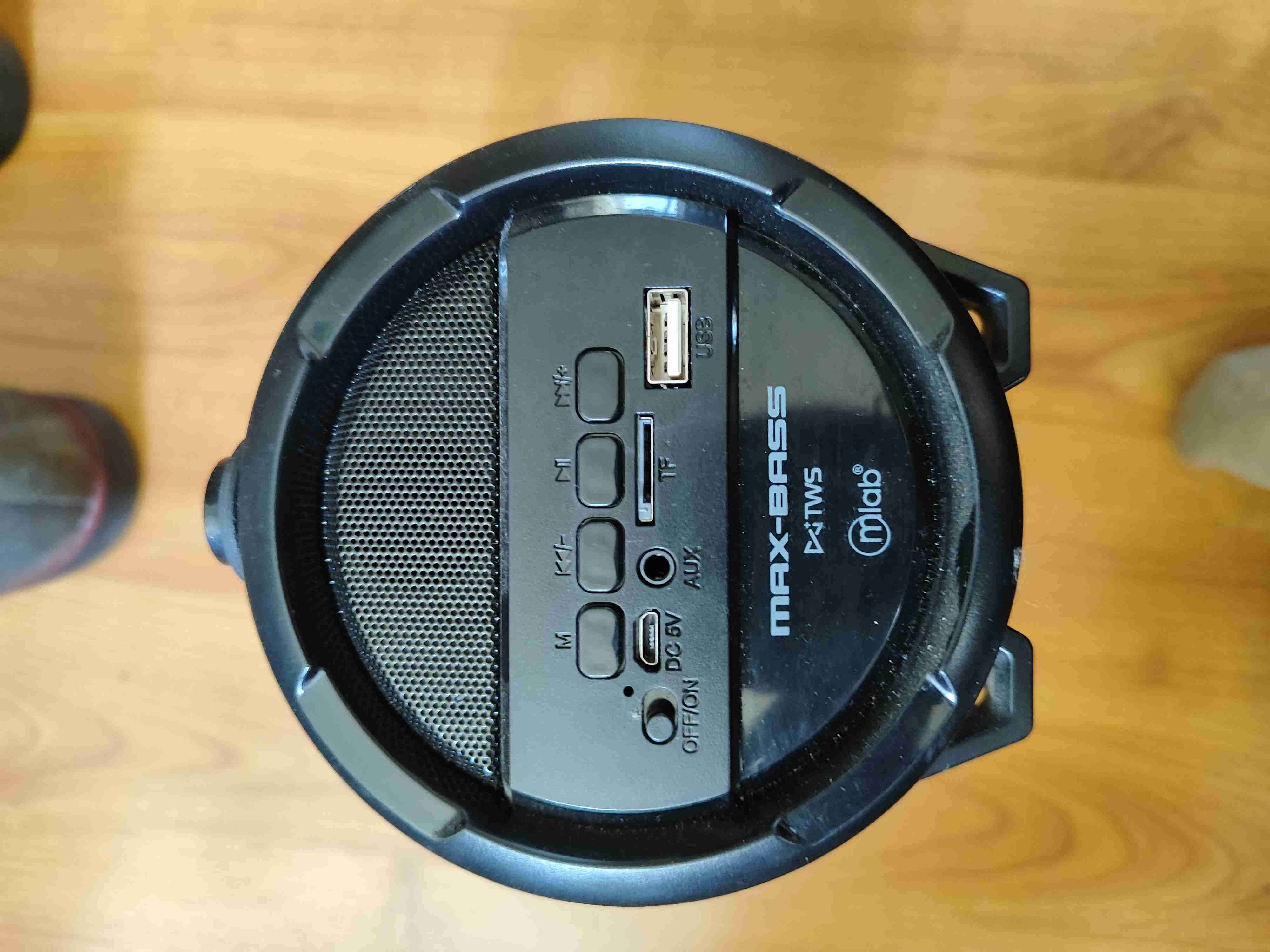 Parlante portátil Mlab negro - miniatura 2