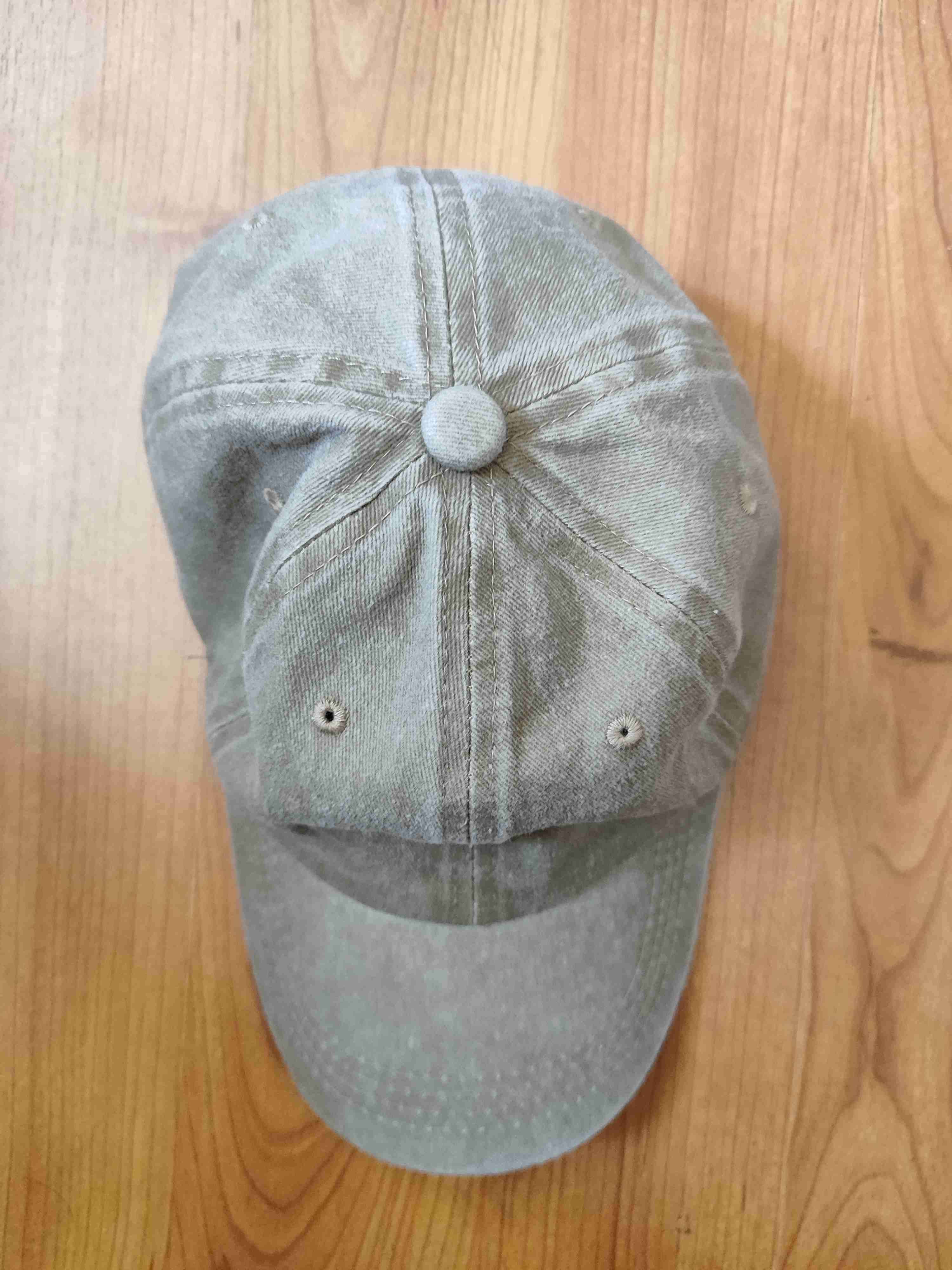 Gorra de algodón gris - 1