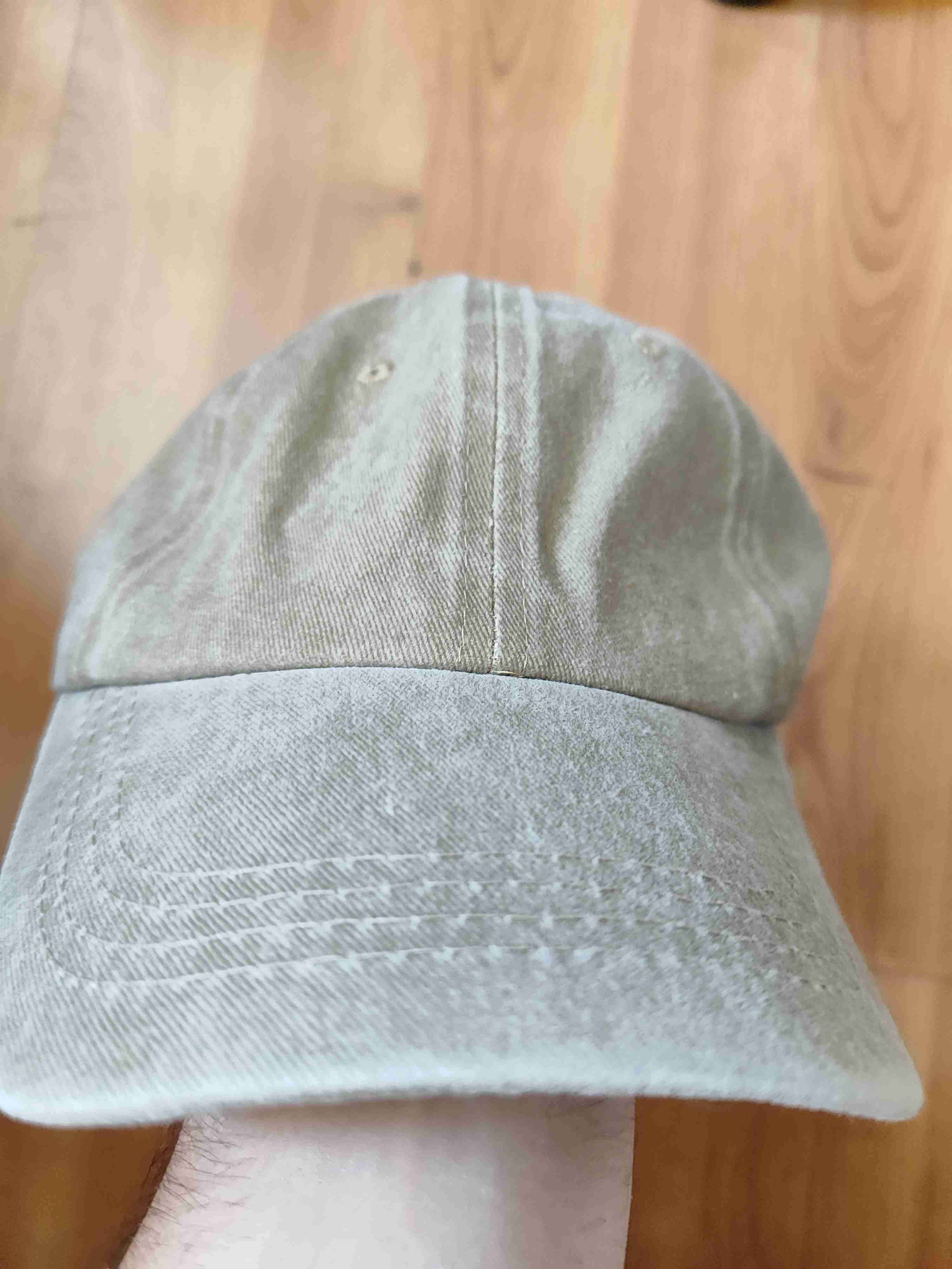 Gorra de algodón gris - 2