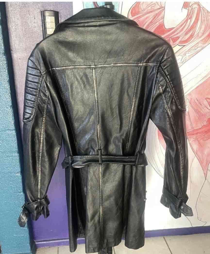 Chaqueta de eco cuero negro - 2