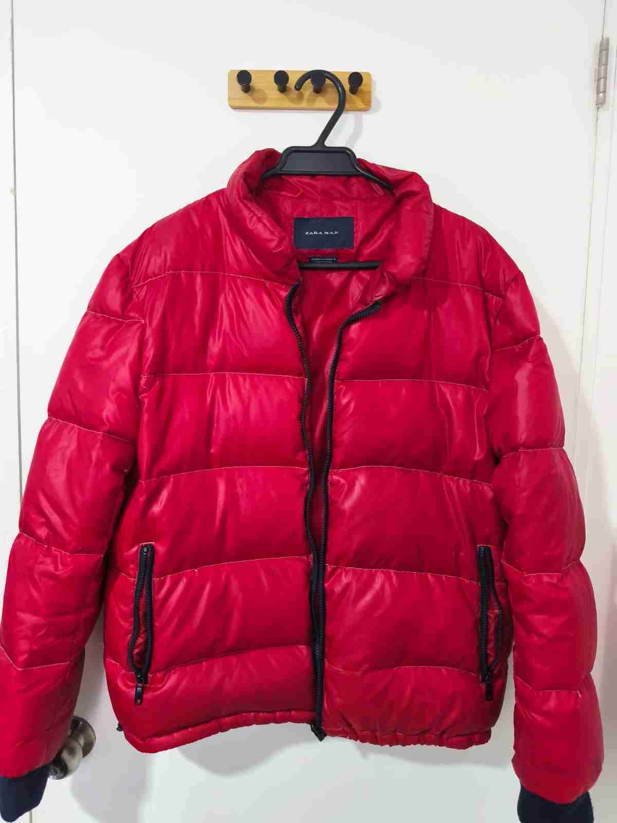 Chaqueta acolchada roja - miniatura 1