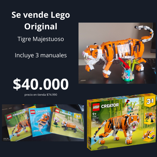 Lego Creator Tigre Majestuoso