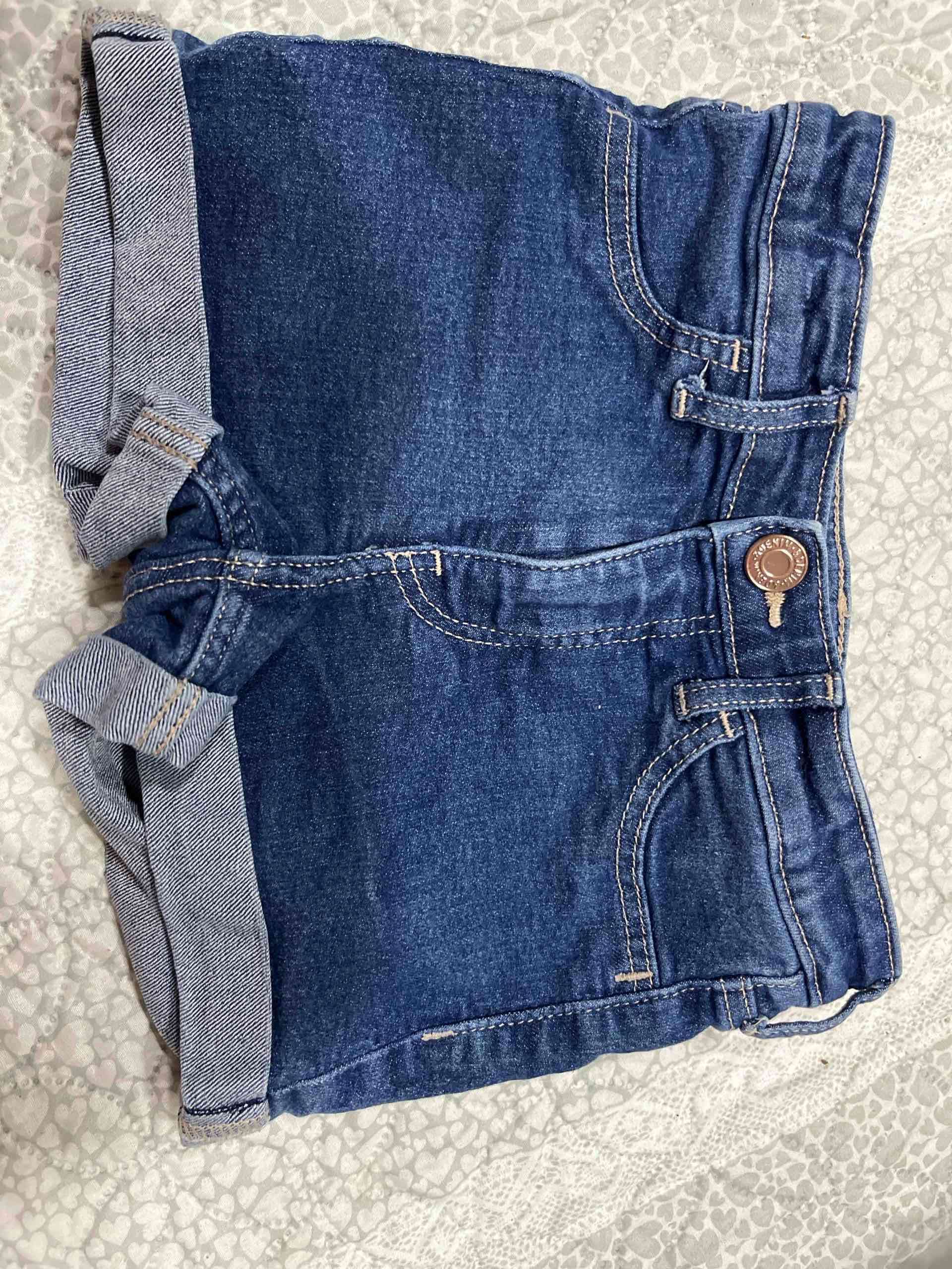 Shorts de mezclilla azul Niña - 1