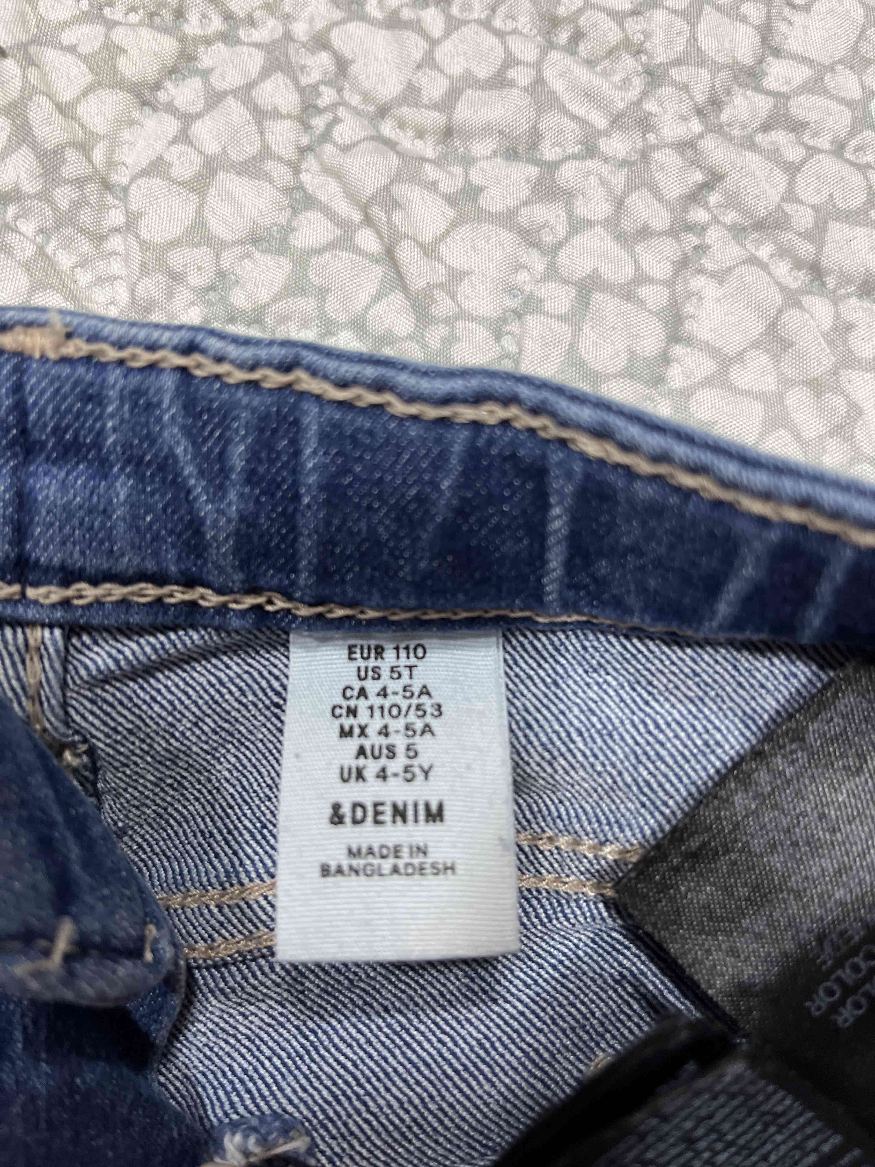 Shorts de mezclilla azul Niña - 4