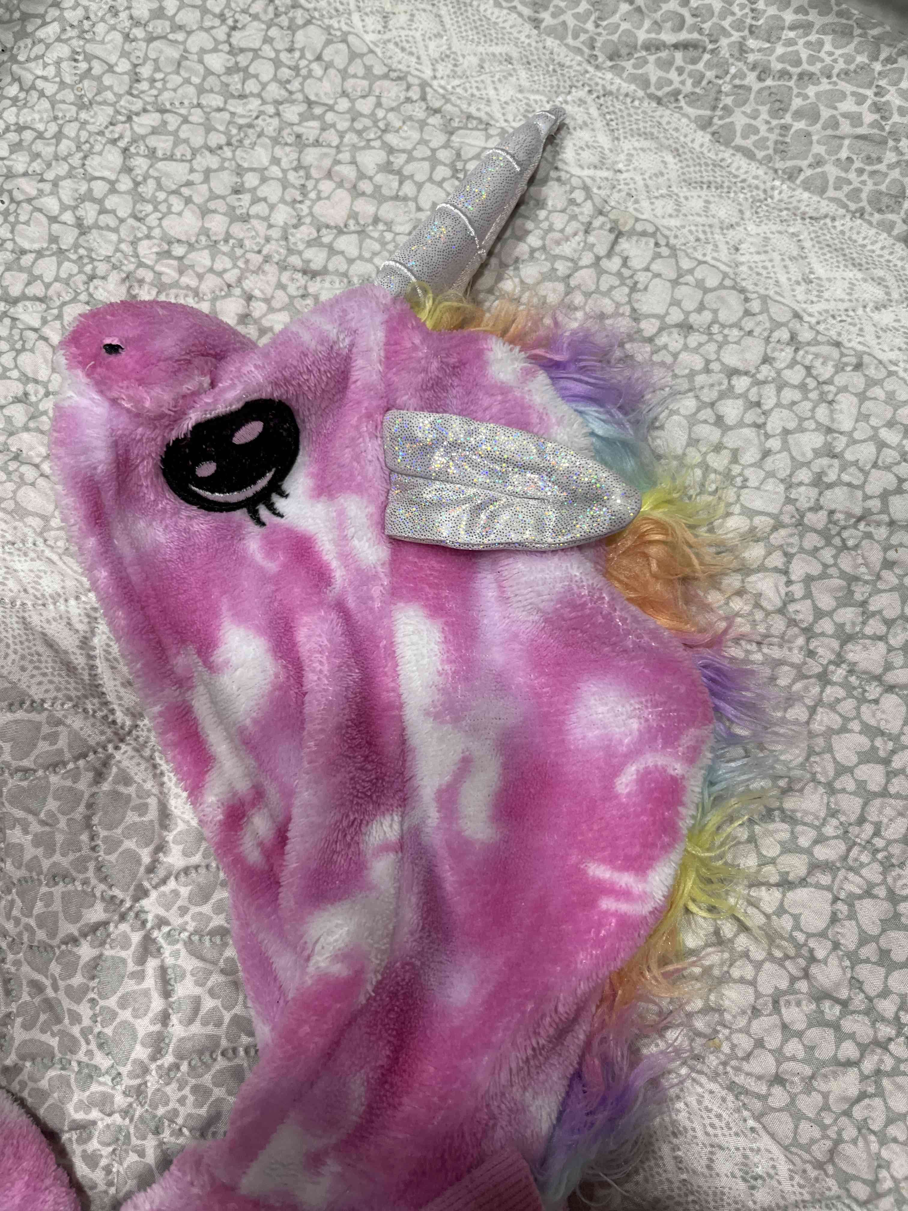 Buzo unicornio rosa para niña - miniatura 4
